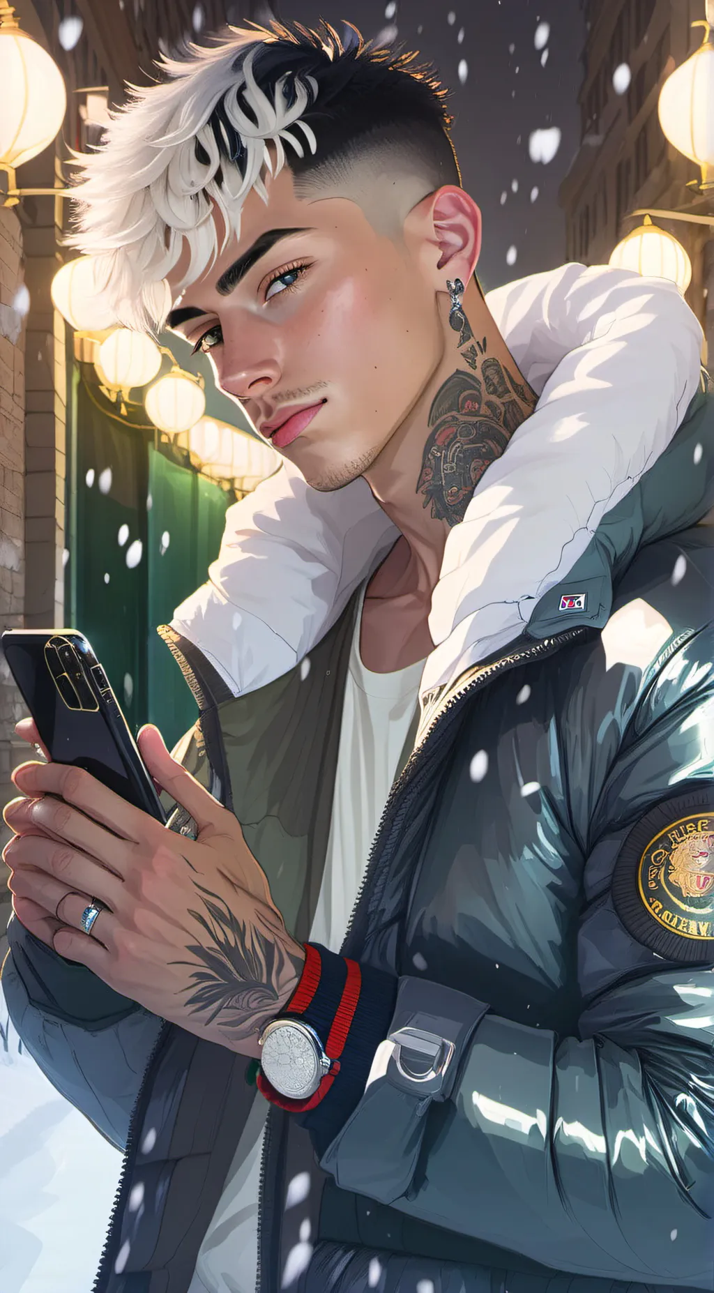 ai character: Cyrus Parker  background