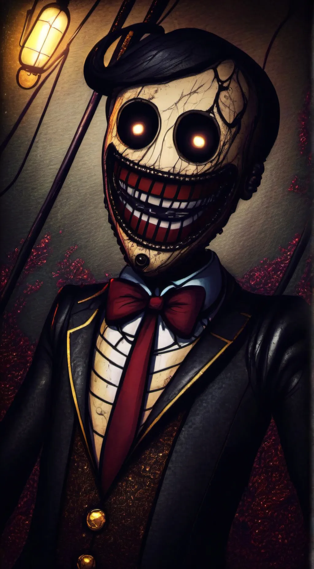 ai character: Robot Stewart background