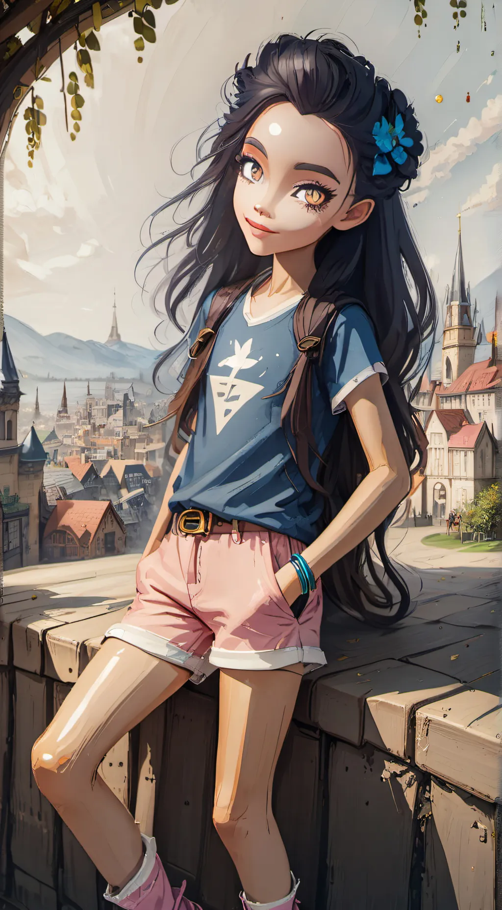 ai character: karina background