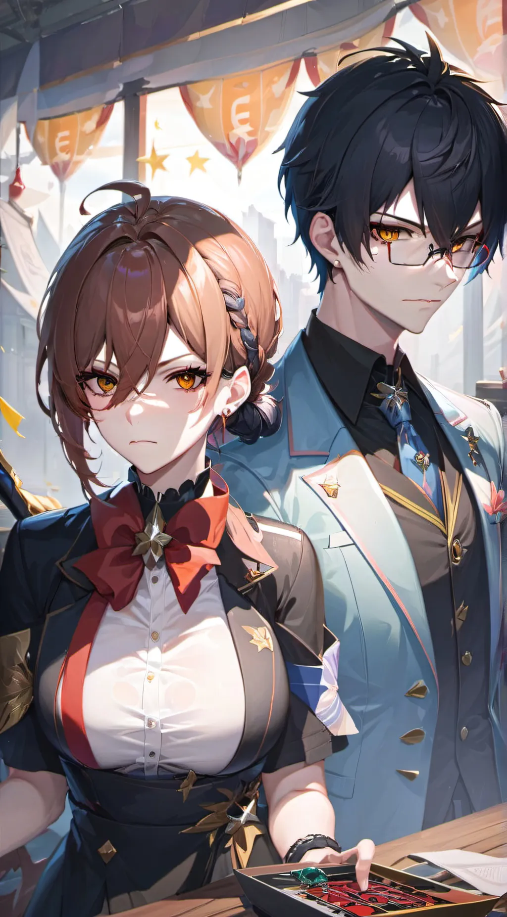 ai character: Derek background