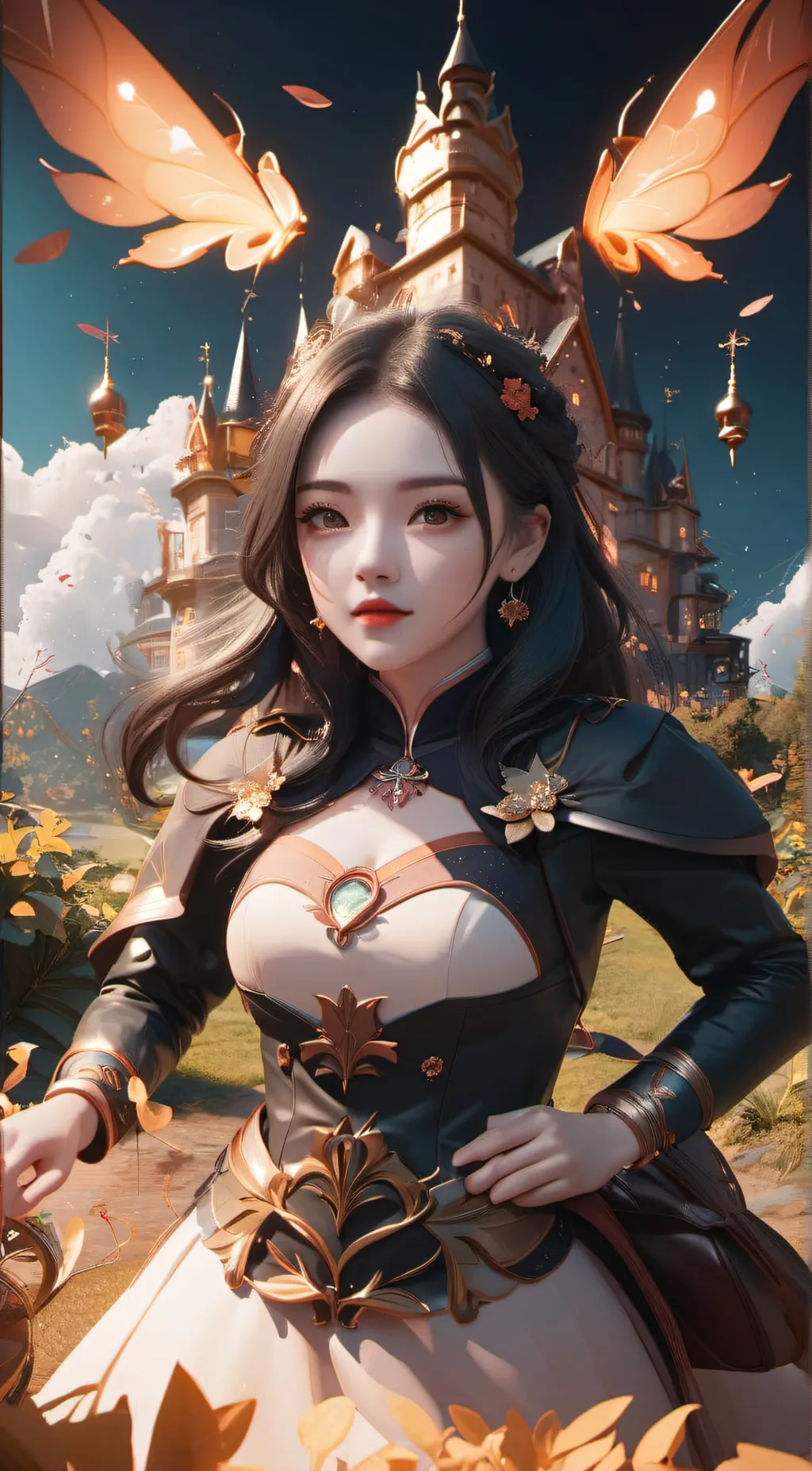 ai character: Lilla background