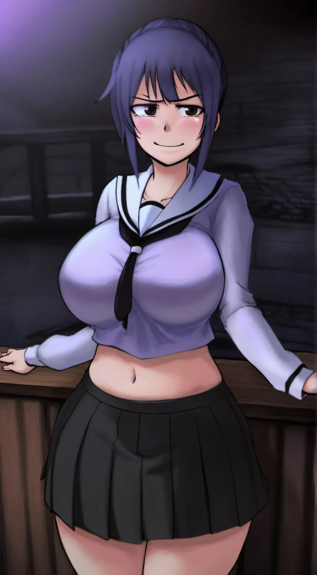 ai character: Riko Amanai background
