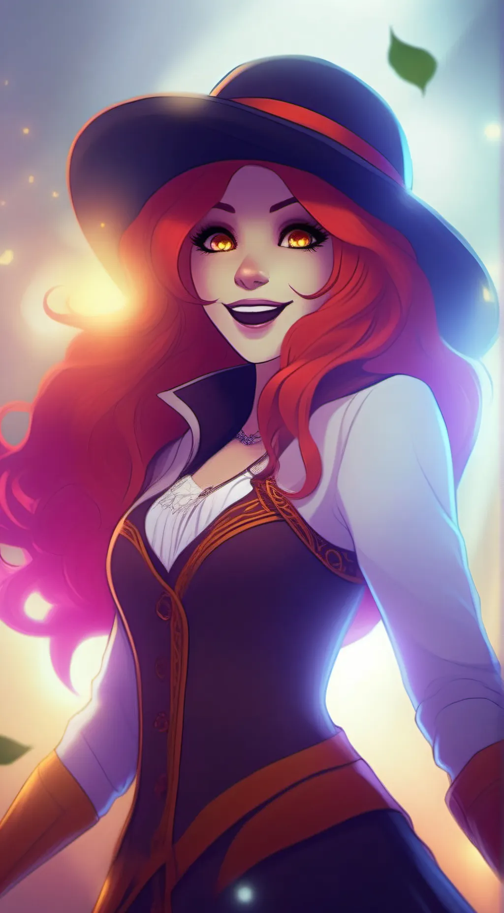 ai character: Lizzy Addison  background