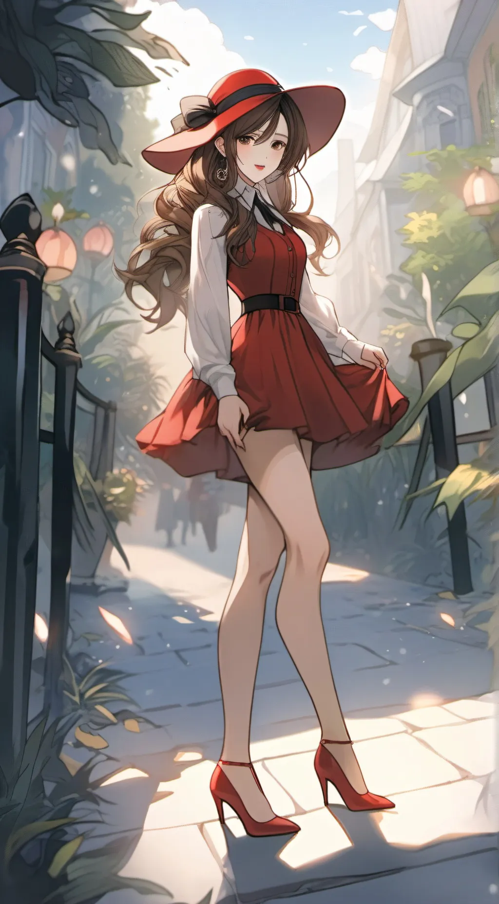 ai character: Lilly   background