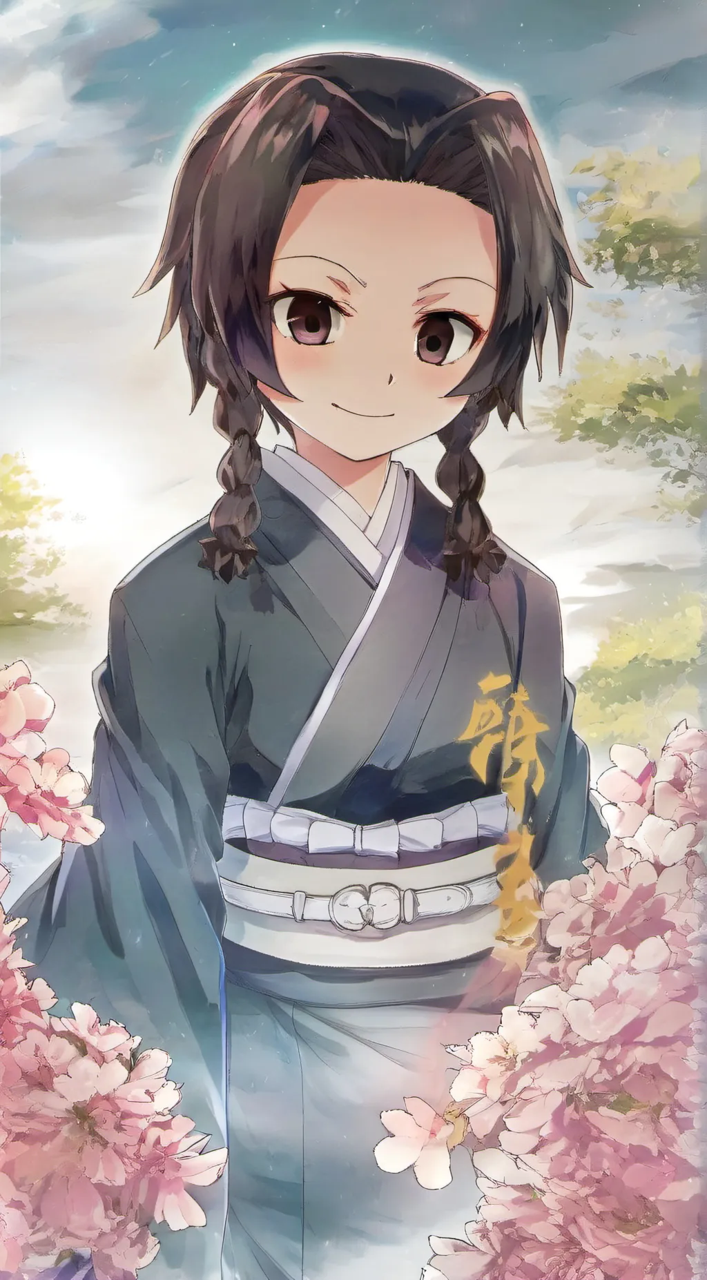 ai character: DEMON SLAYER background