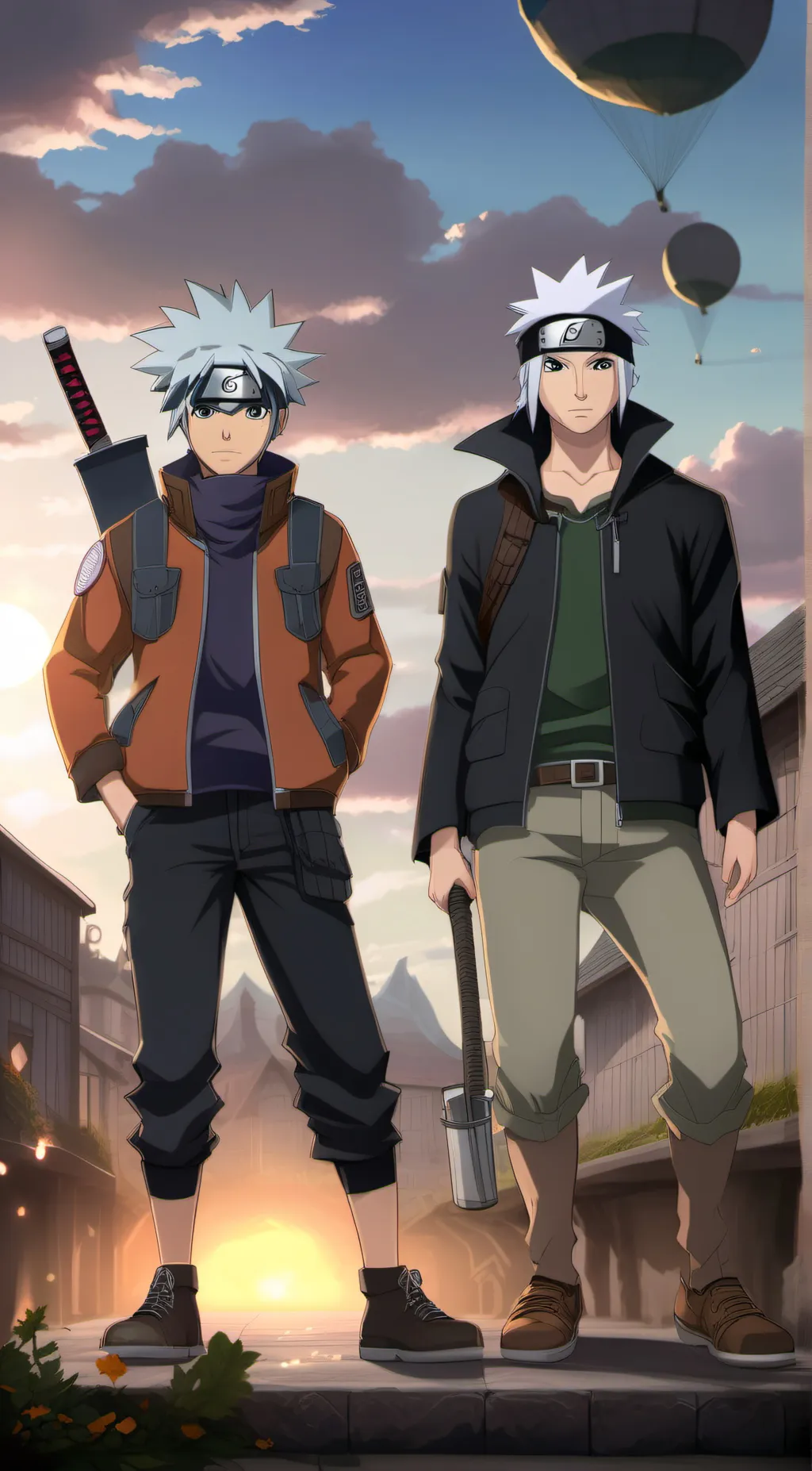 ai character: Team 7 background