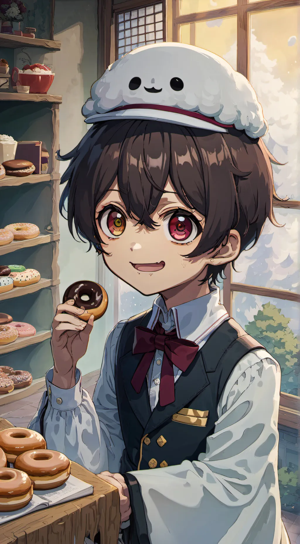 ai character: Hanako-kun  background