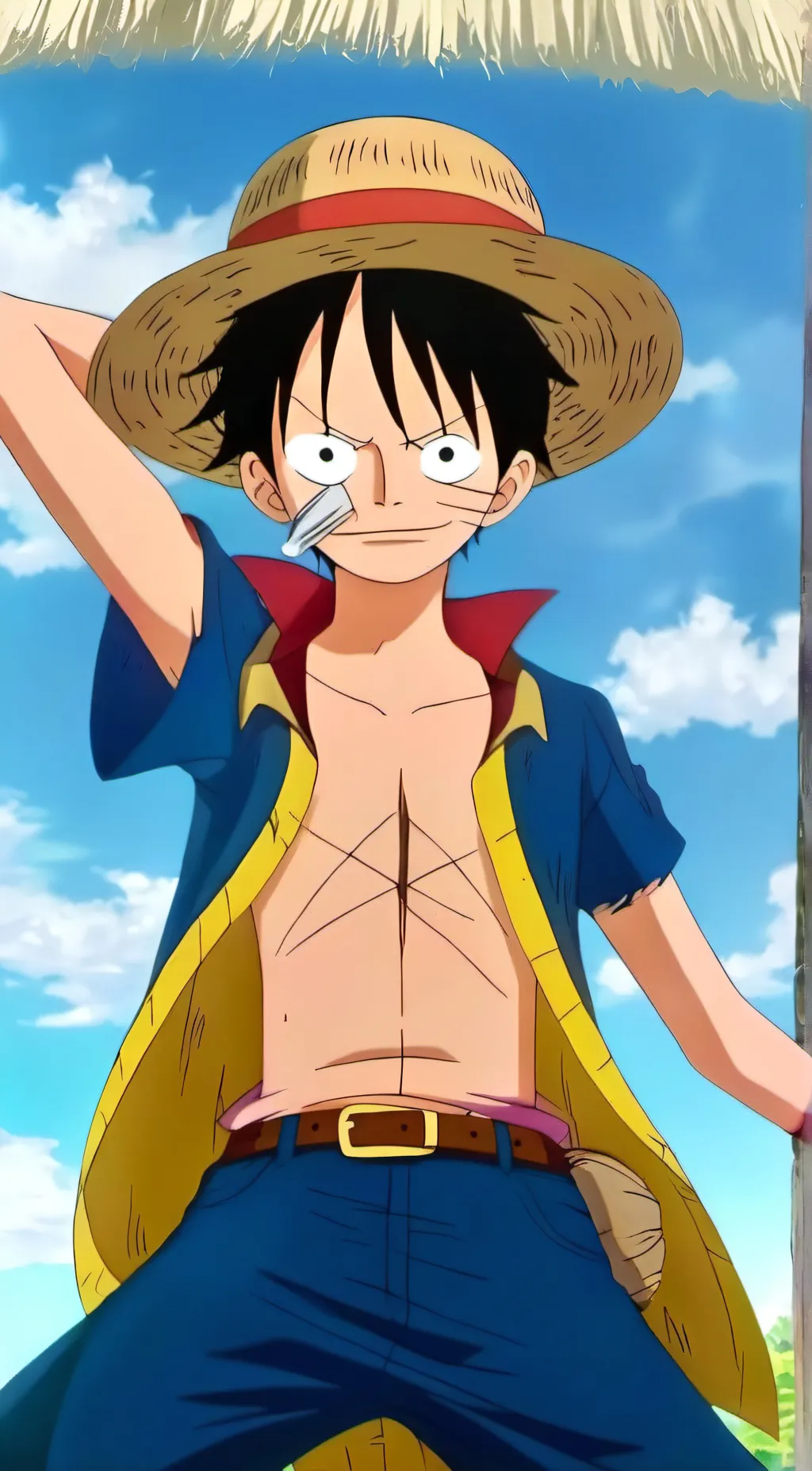 ai character:  Straw Hat Pirates background