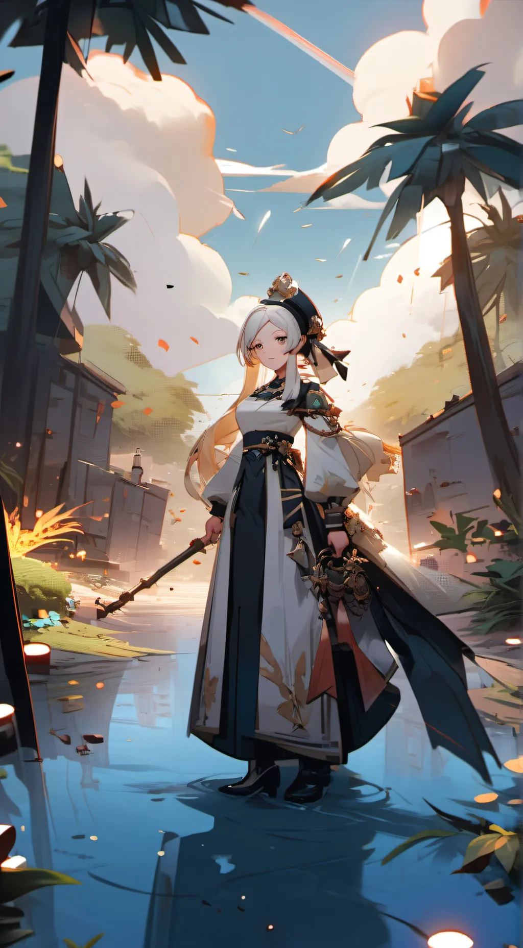 ai character: Ama background