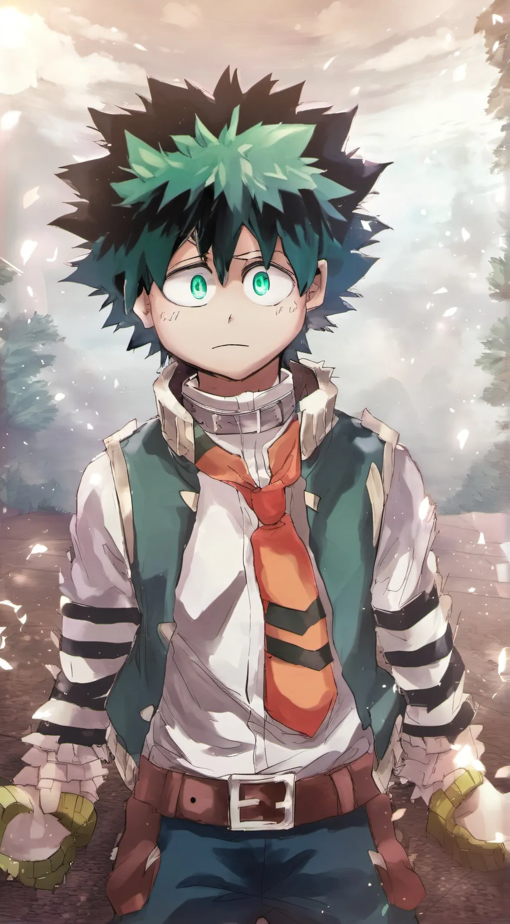 ai character: Deku background