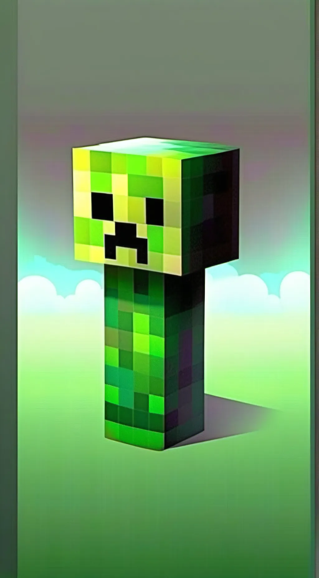 ai character: creeper background