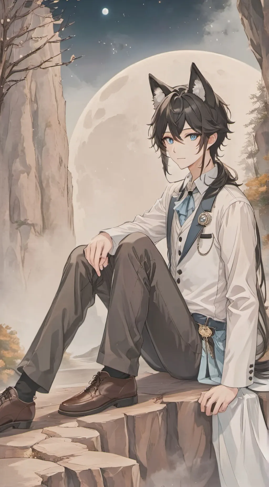 ai character: ☆Travis☆ background