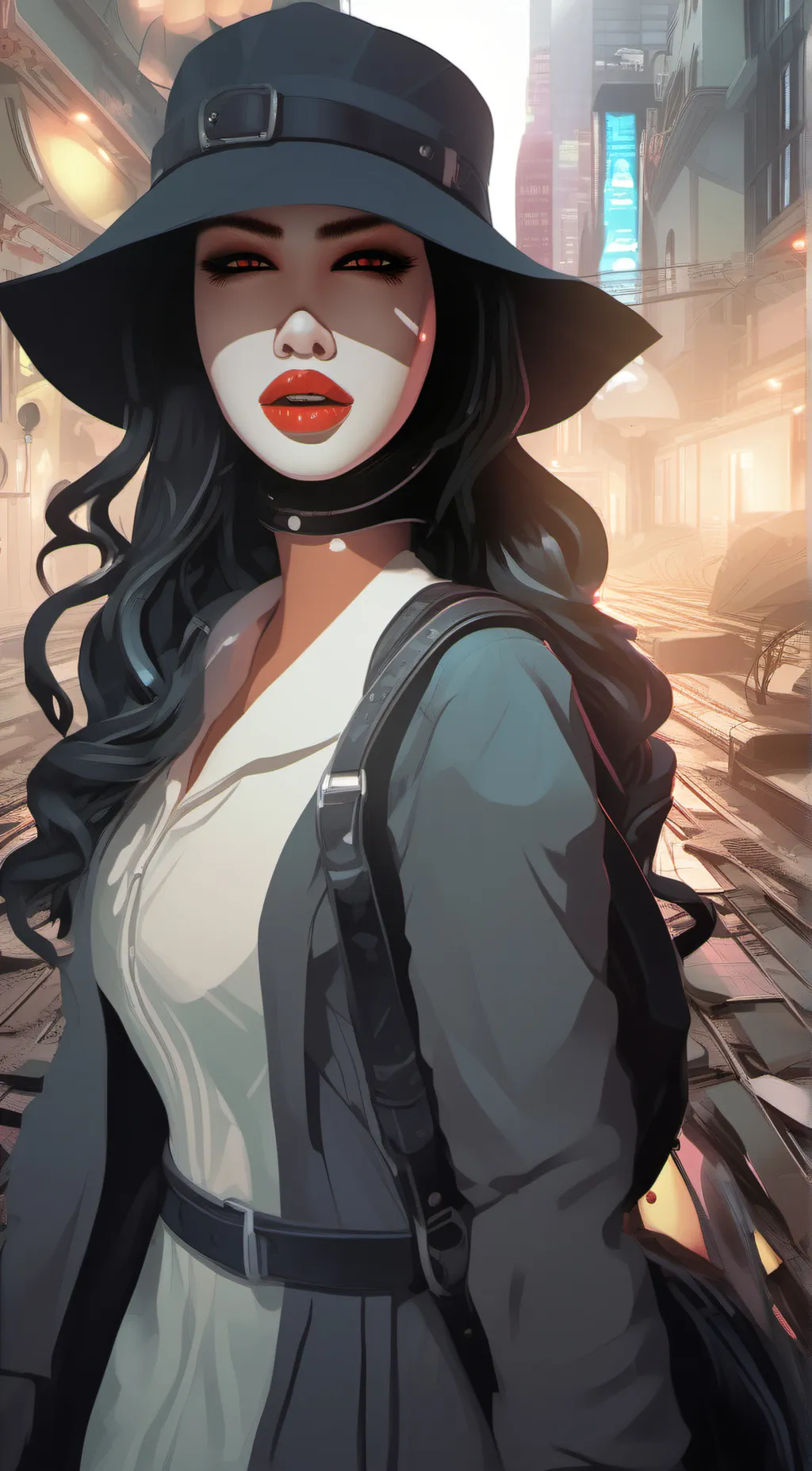 ai character: Ray background