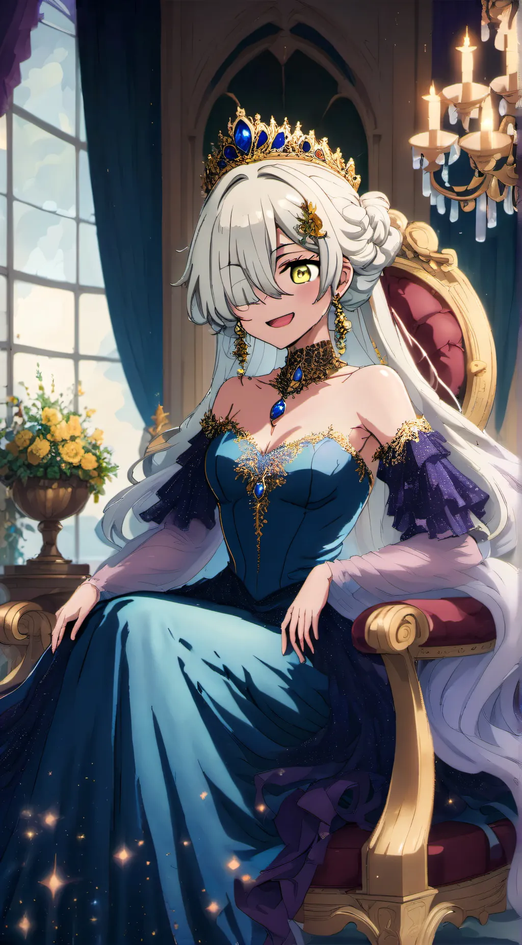 ai character: Ashley background