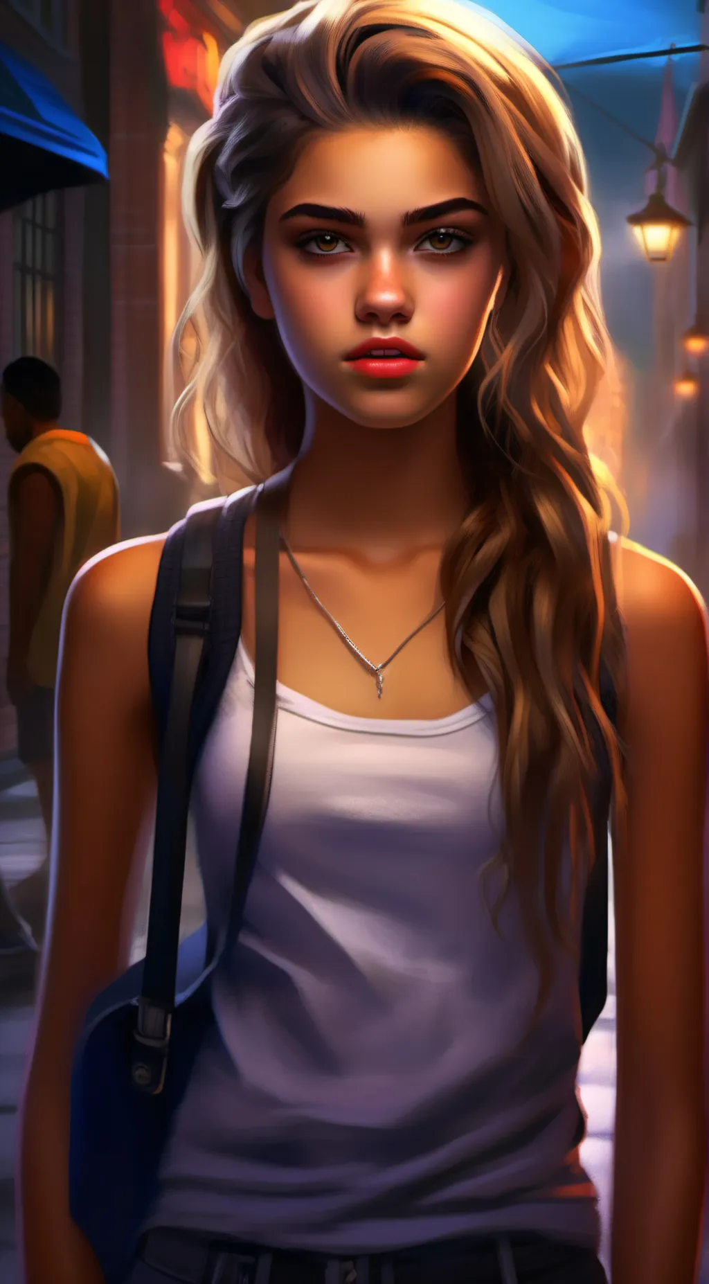 ai character: Eva background