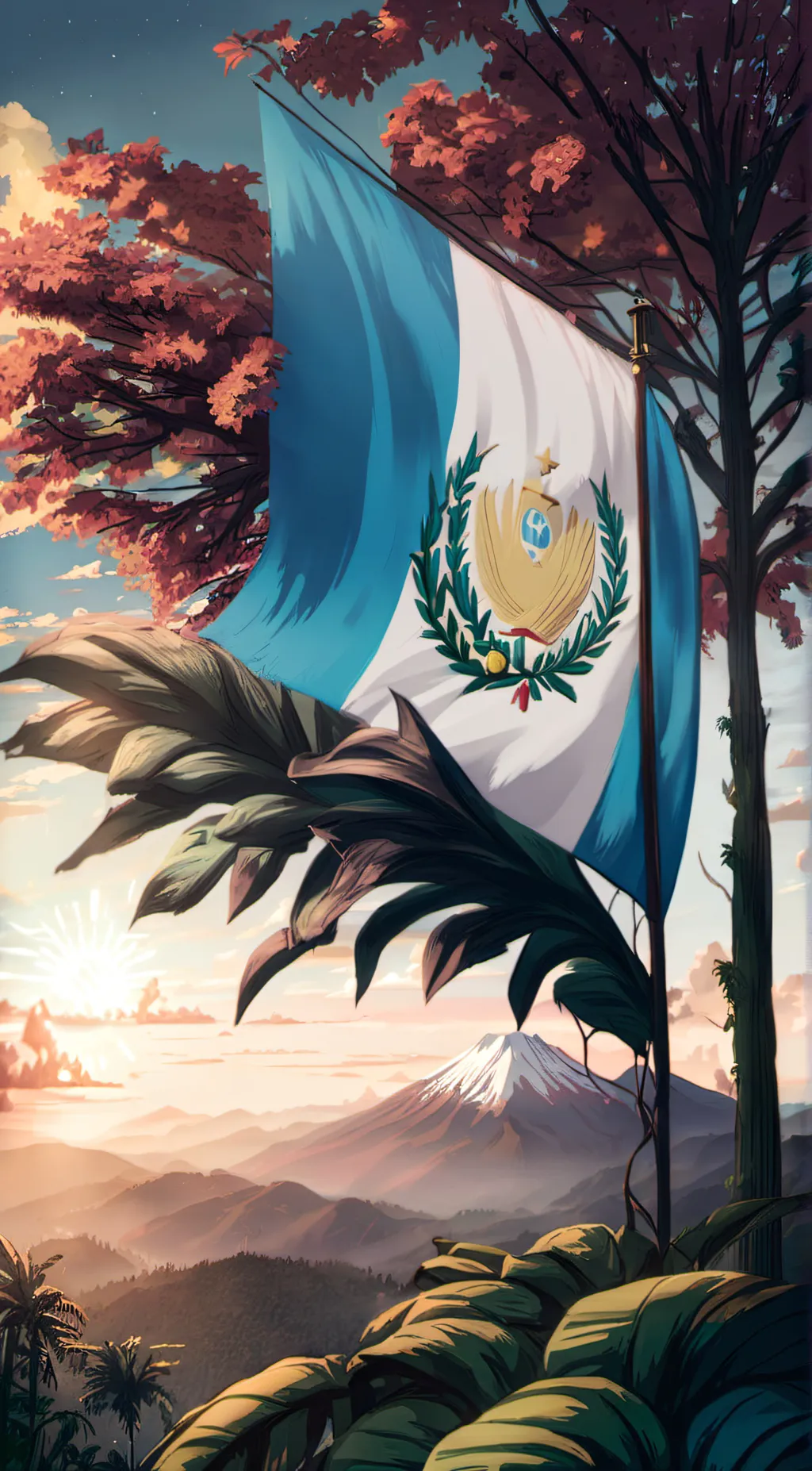 ai character: Guatemala  background
