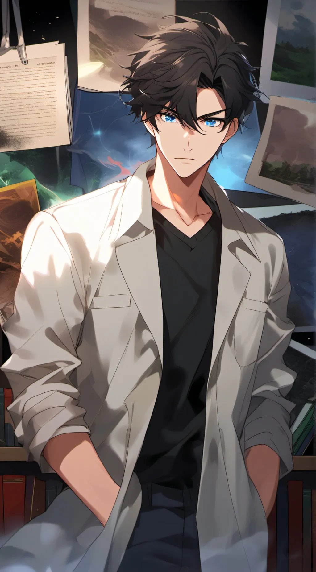 ai character: Kai Smith background