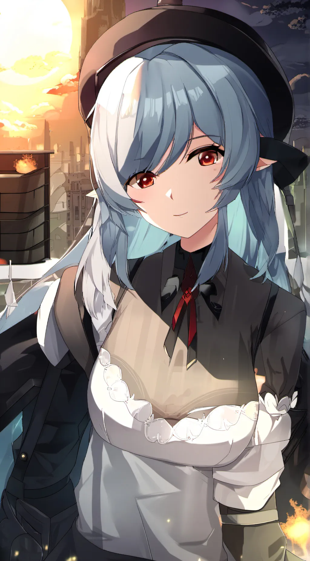 ai character: my GF 😍 background
