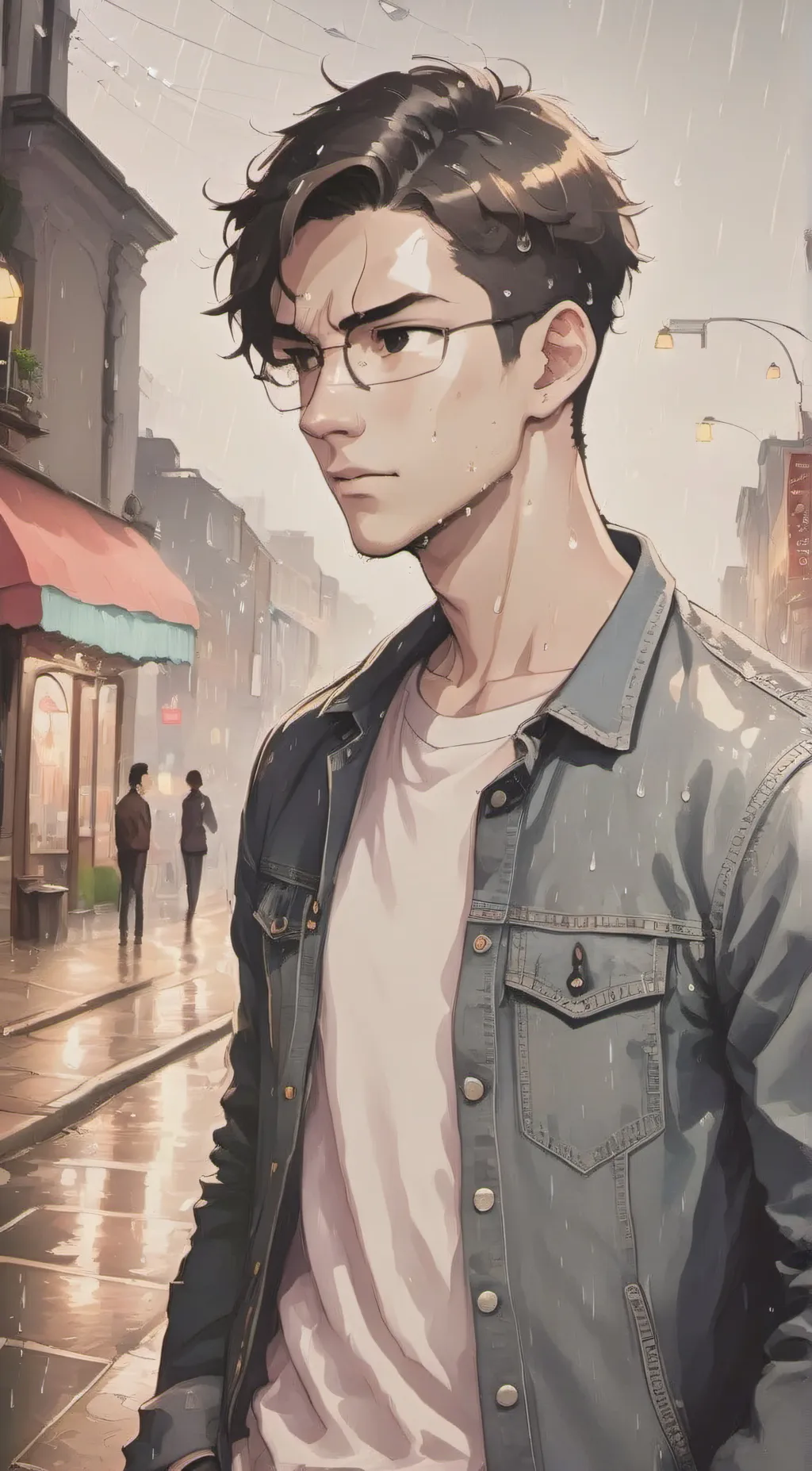 ai character: Evan background