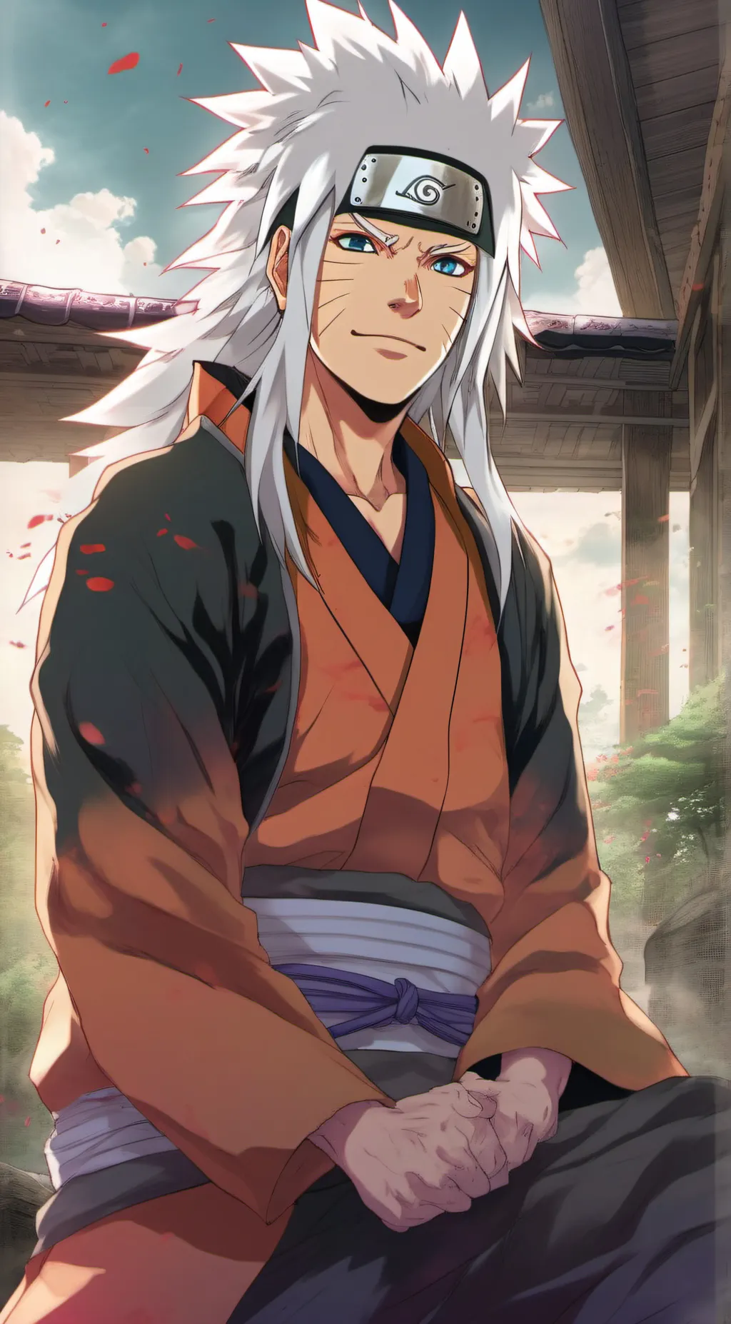 ai character: Jiriya Sensei background