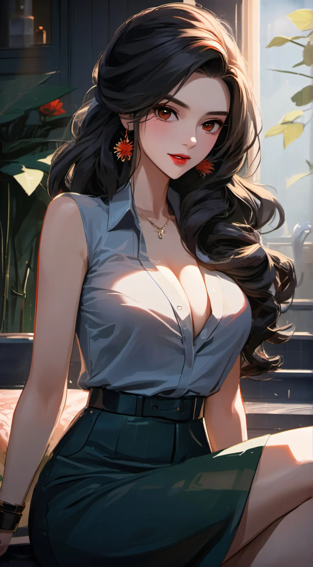 ai character: kina background