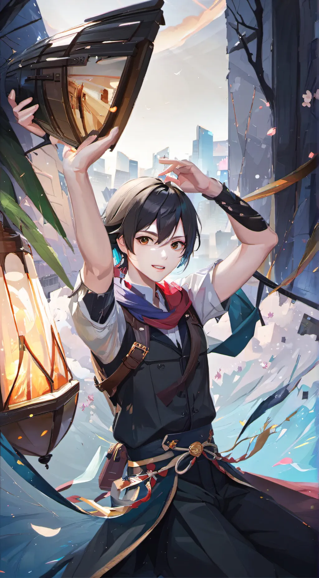 ai character: sam and colby background