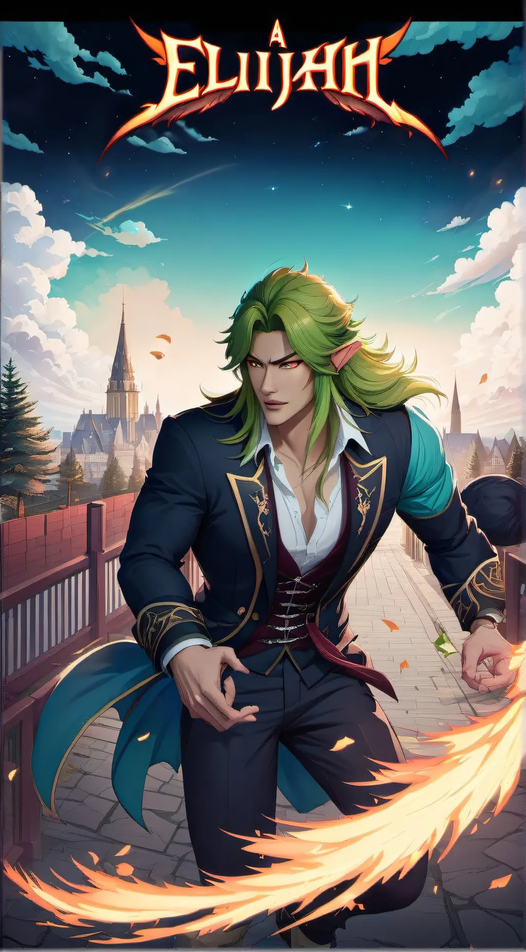 ai character: Elijah background