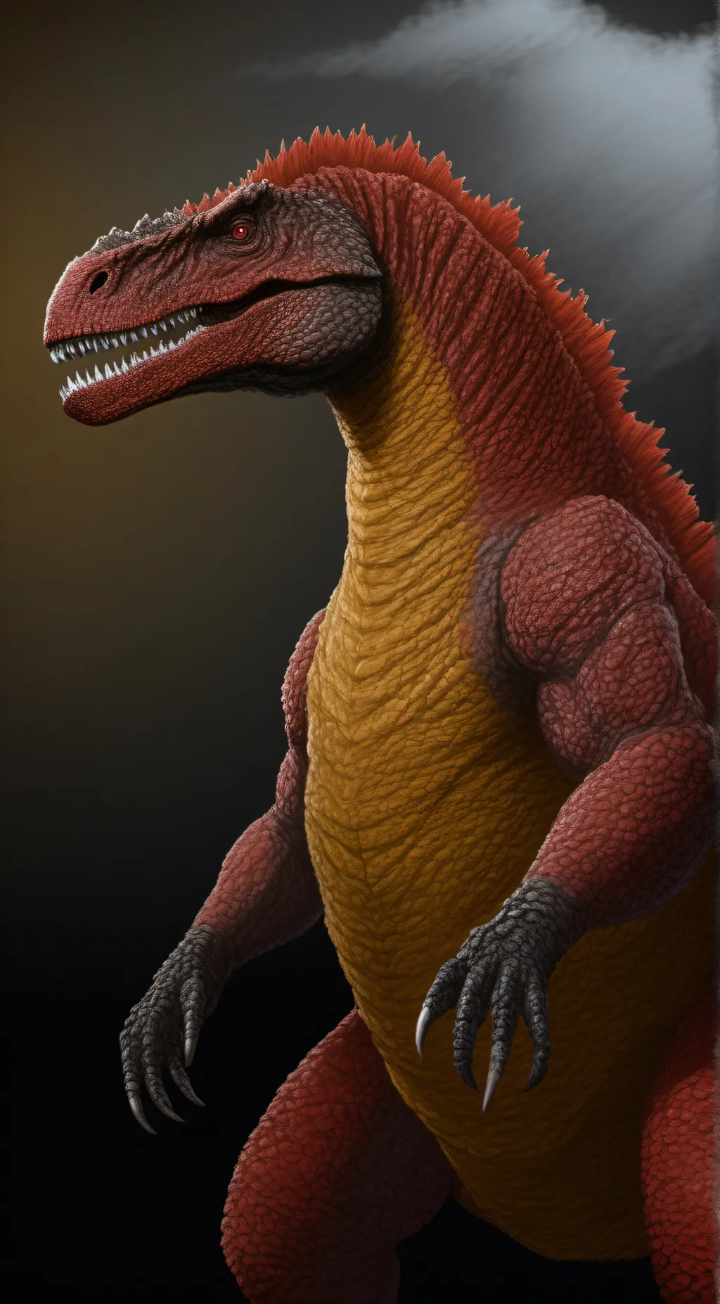 ai character: Shin Godzilla 3 background