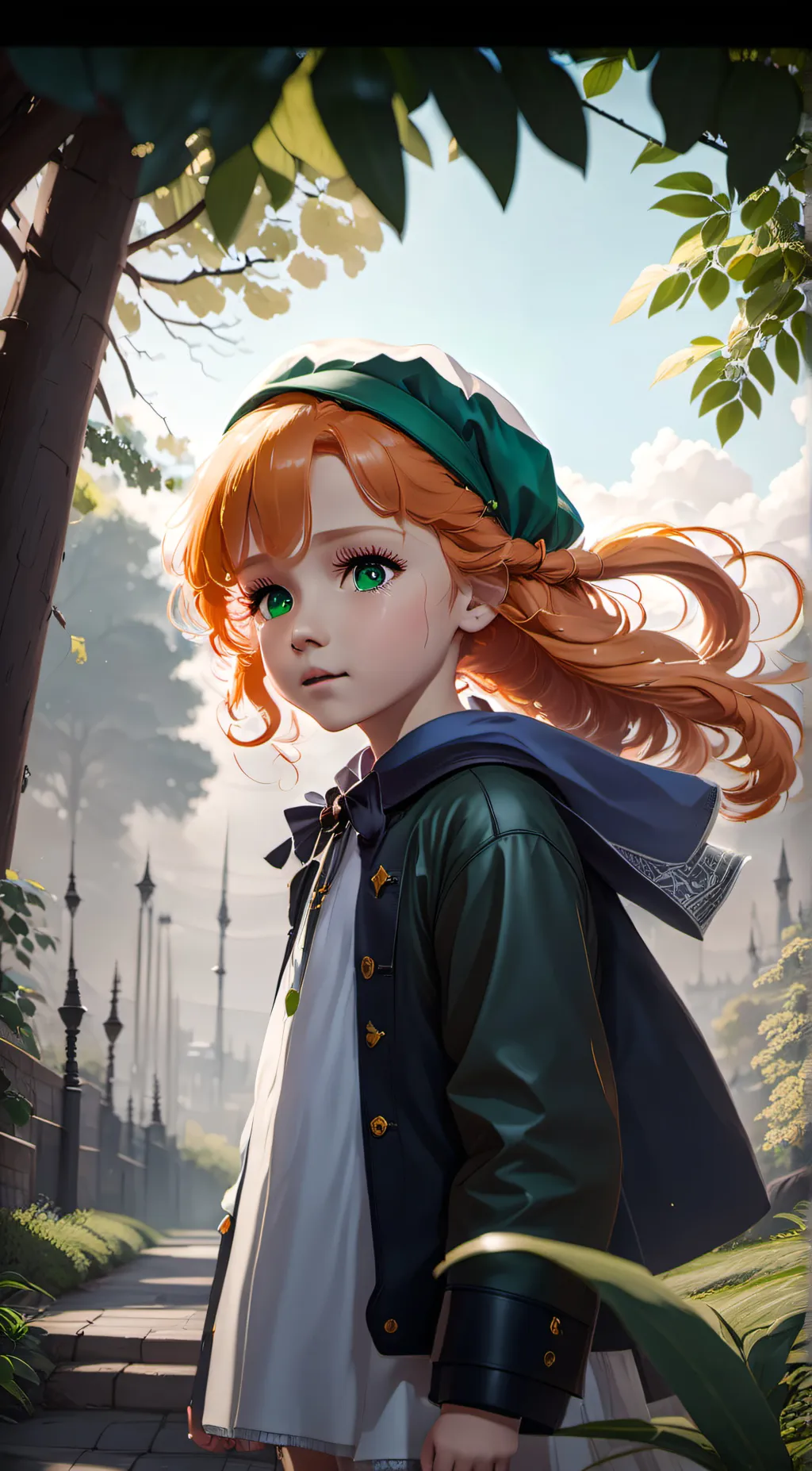 ai character: Elizabeth Afton  background