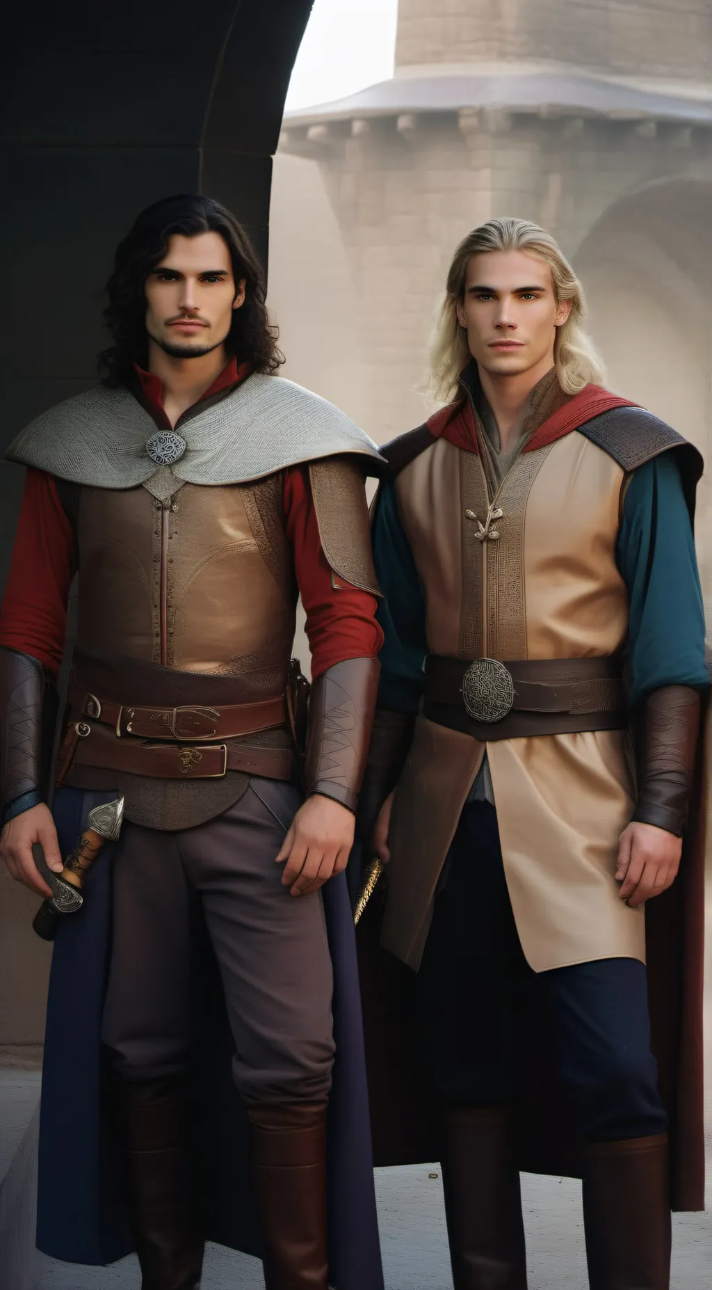 ai character: Seregil and Alec background