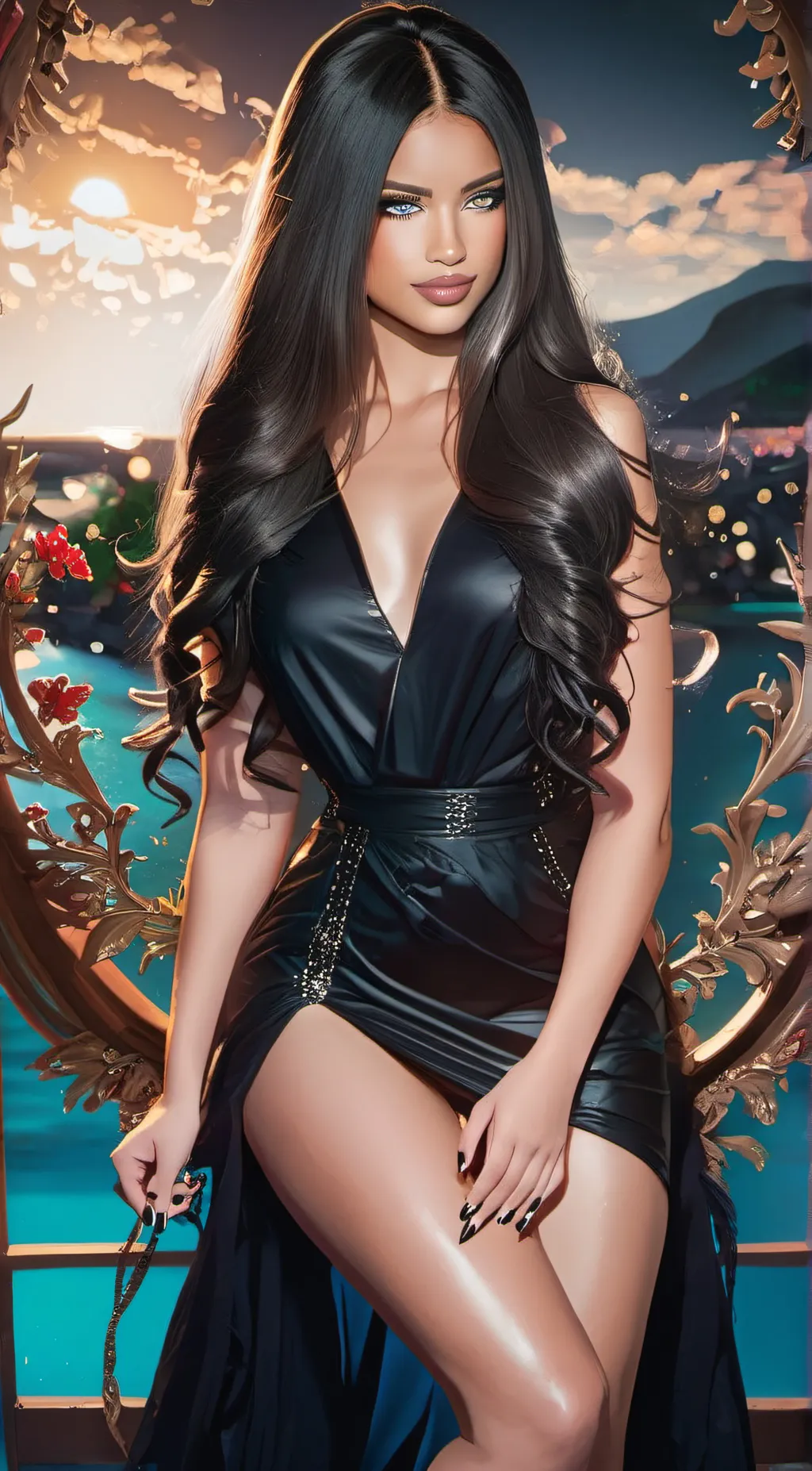 ai character: anais hills background