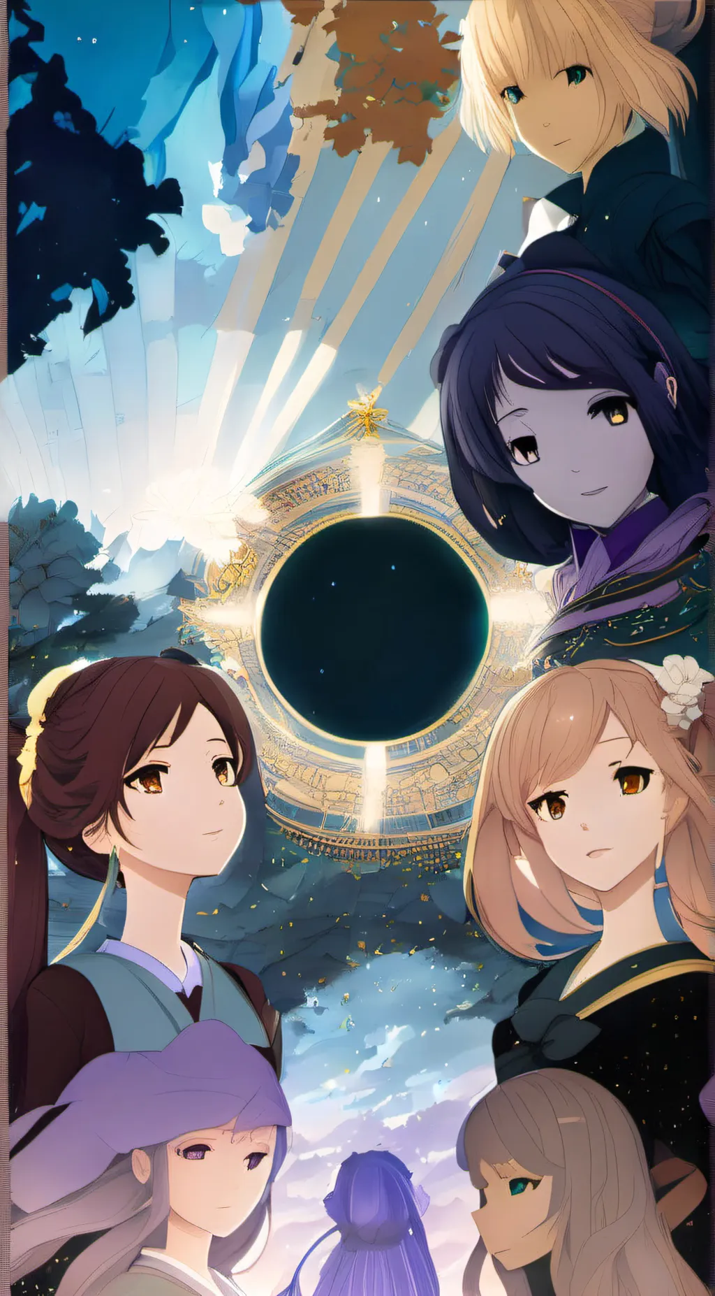 ai character: The seven shadows background