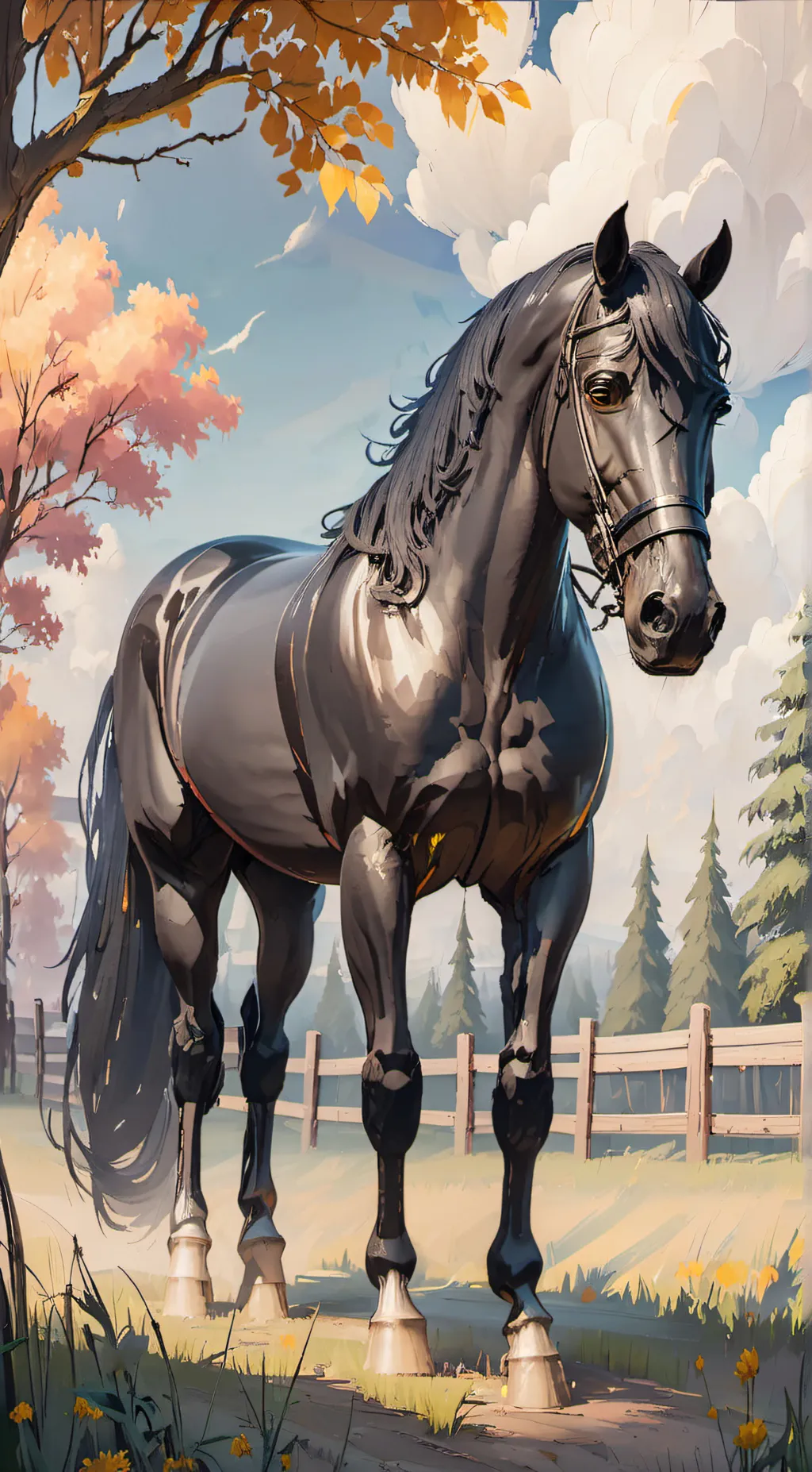 ai character: Black berry  background