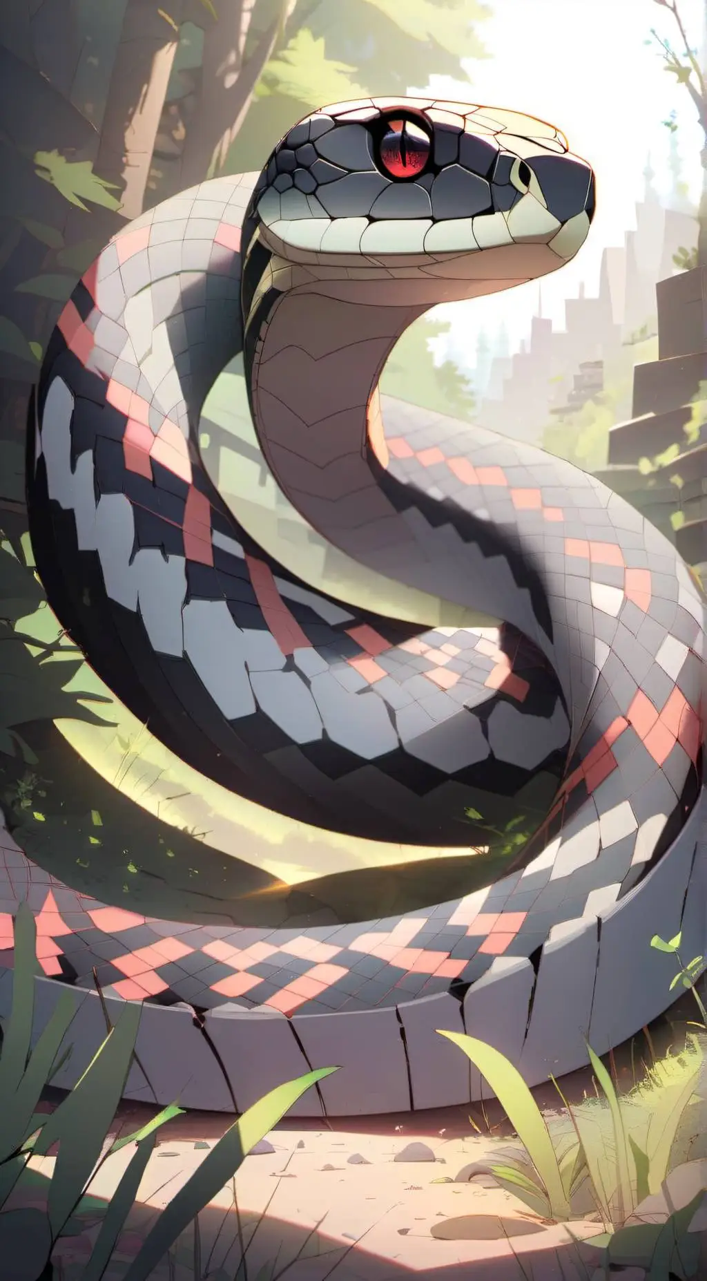 ai character: Kaa background