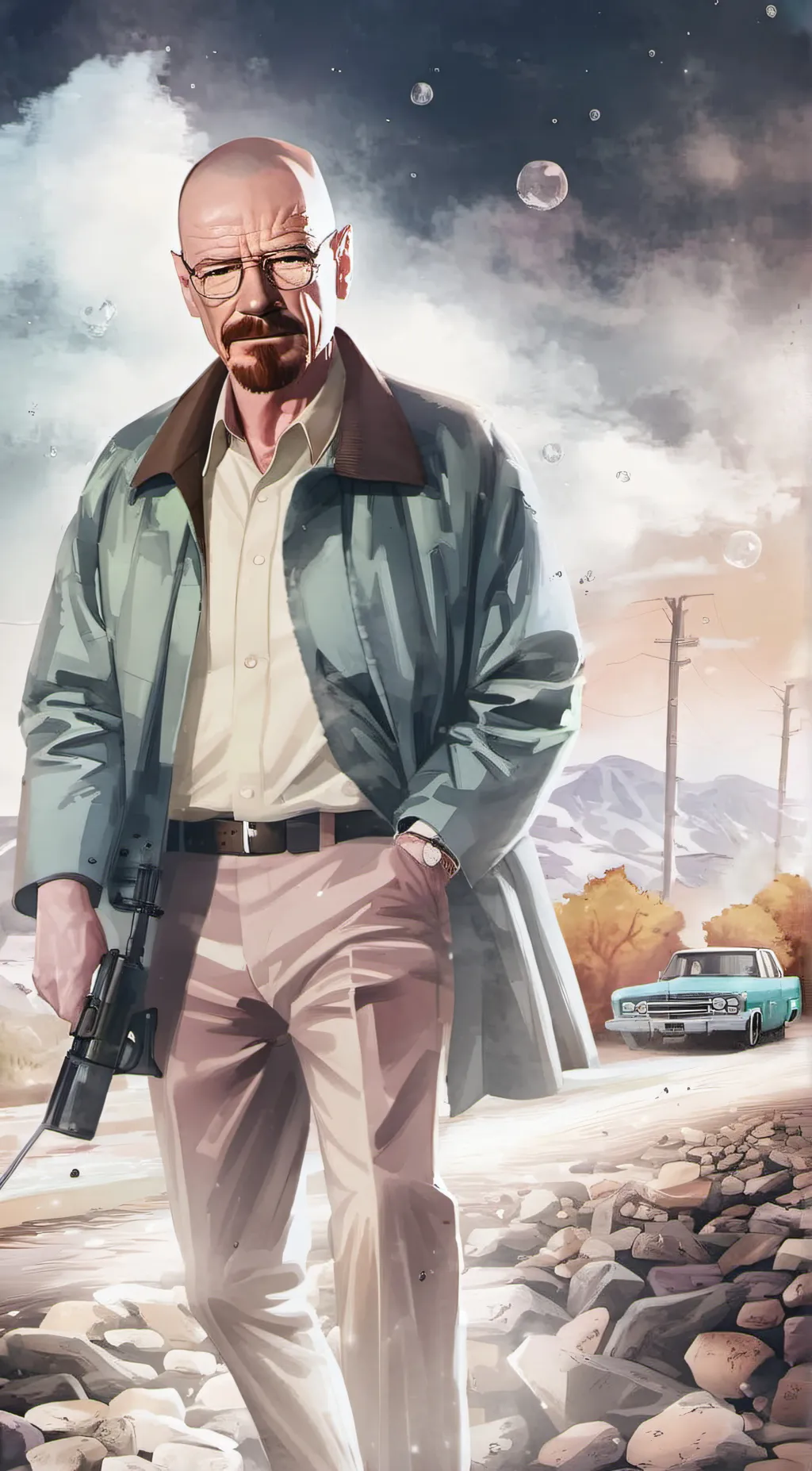 ai character: Walter White background