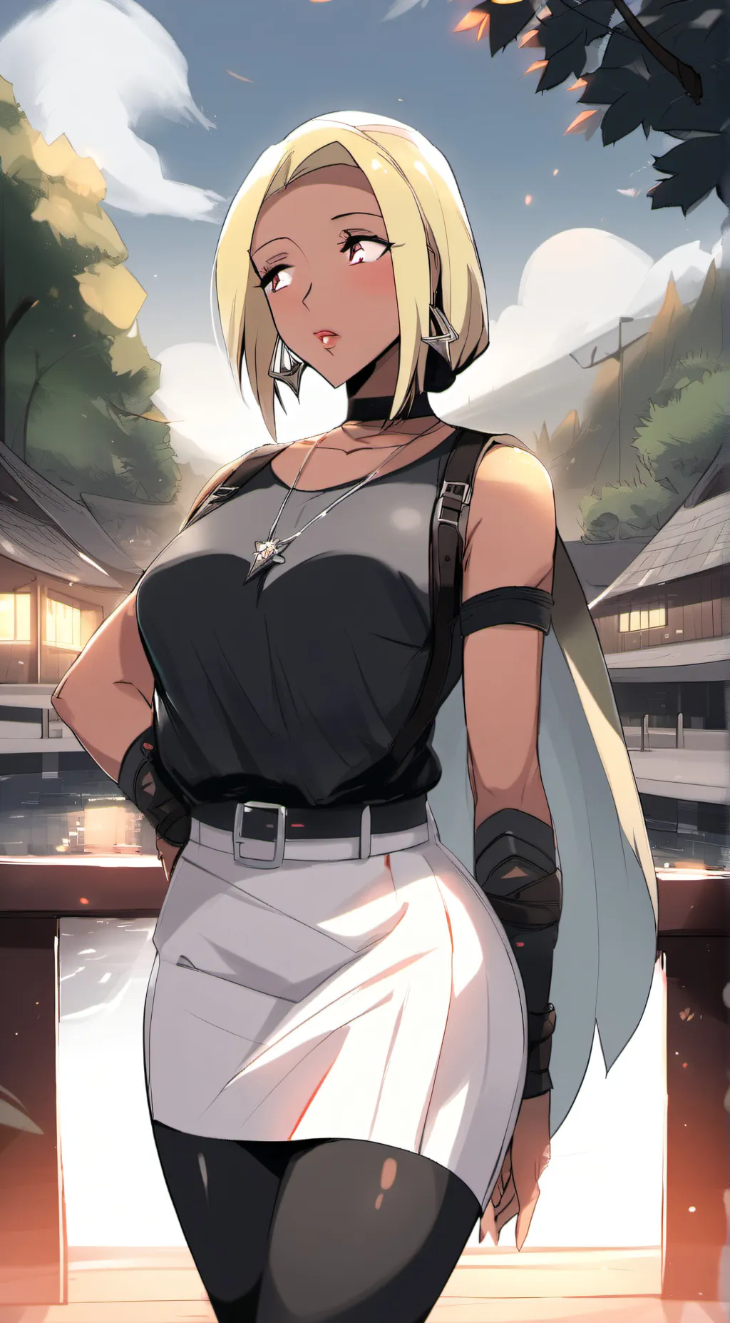 ai character: amy background