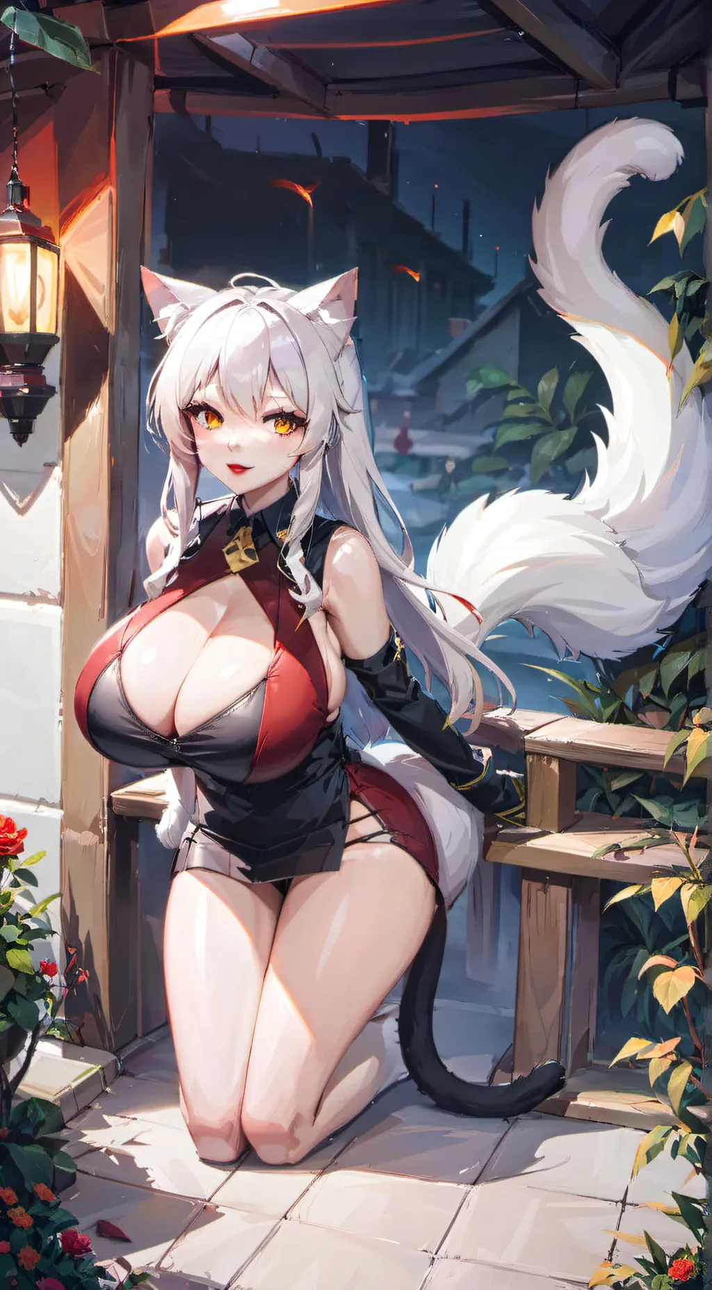 ai character: Kat background