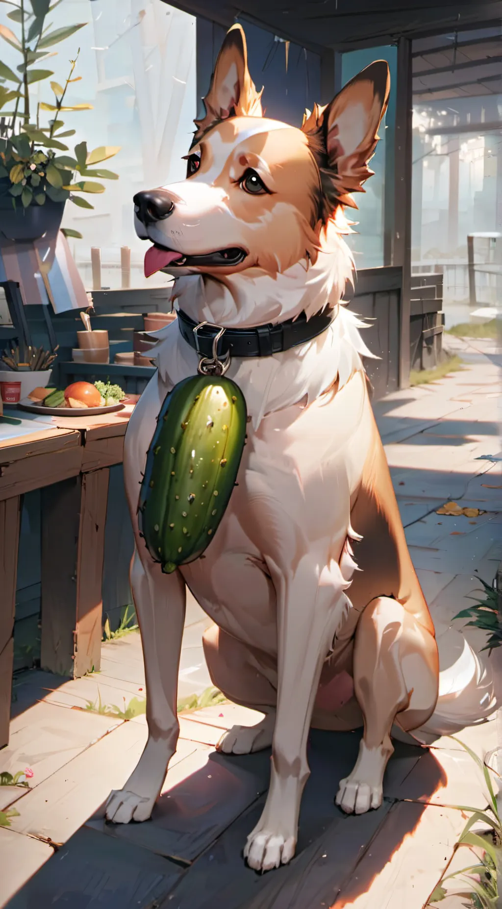ai character: chris background