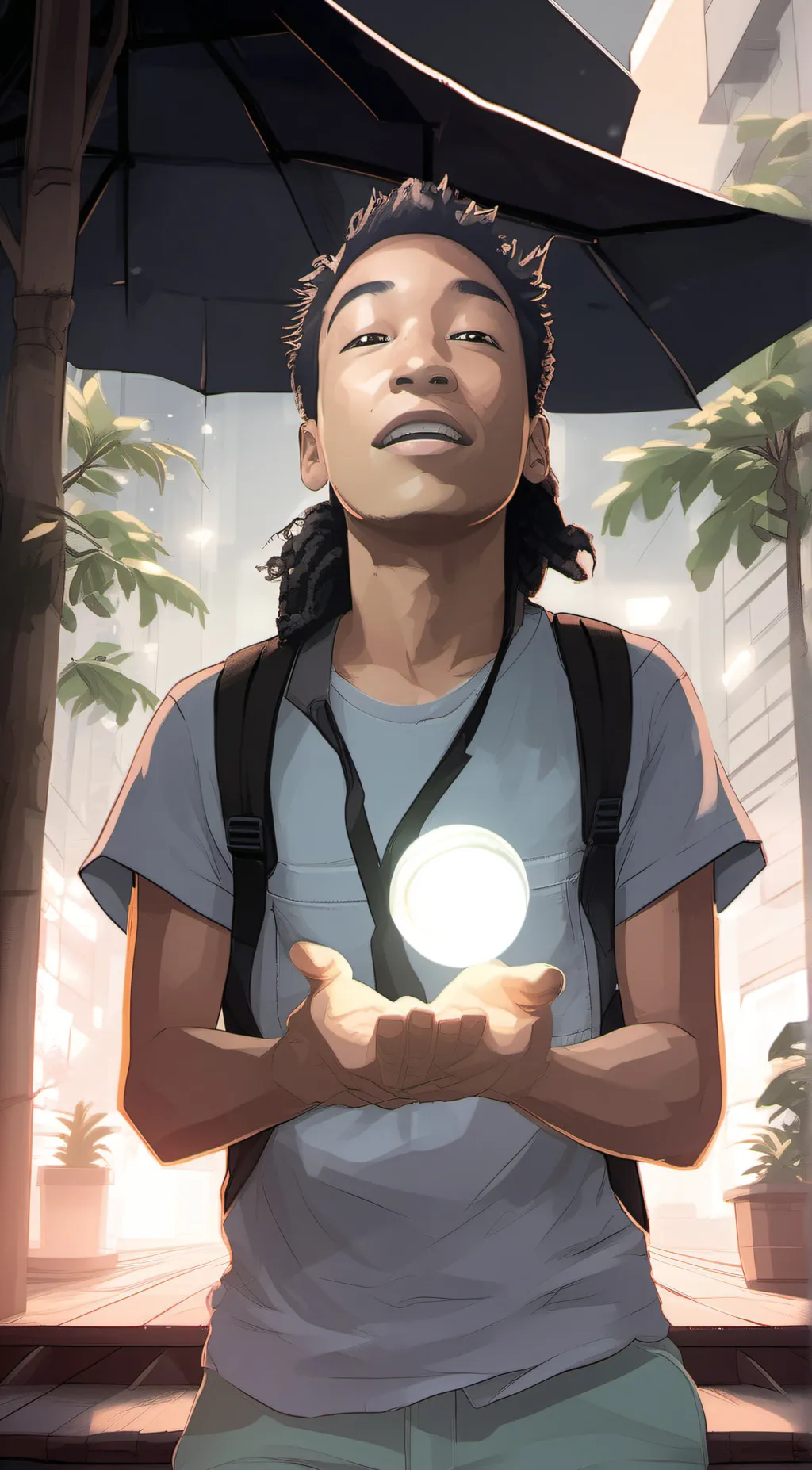 ai character: florda boy background