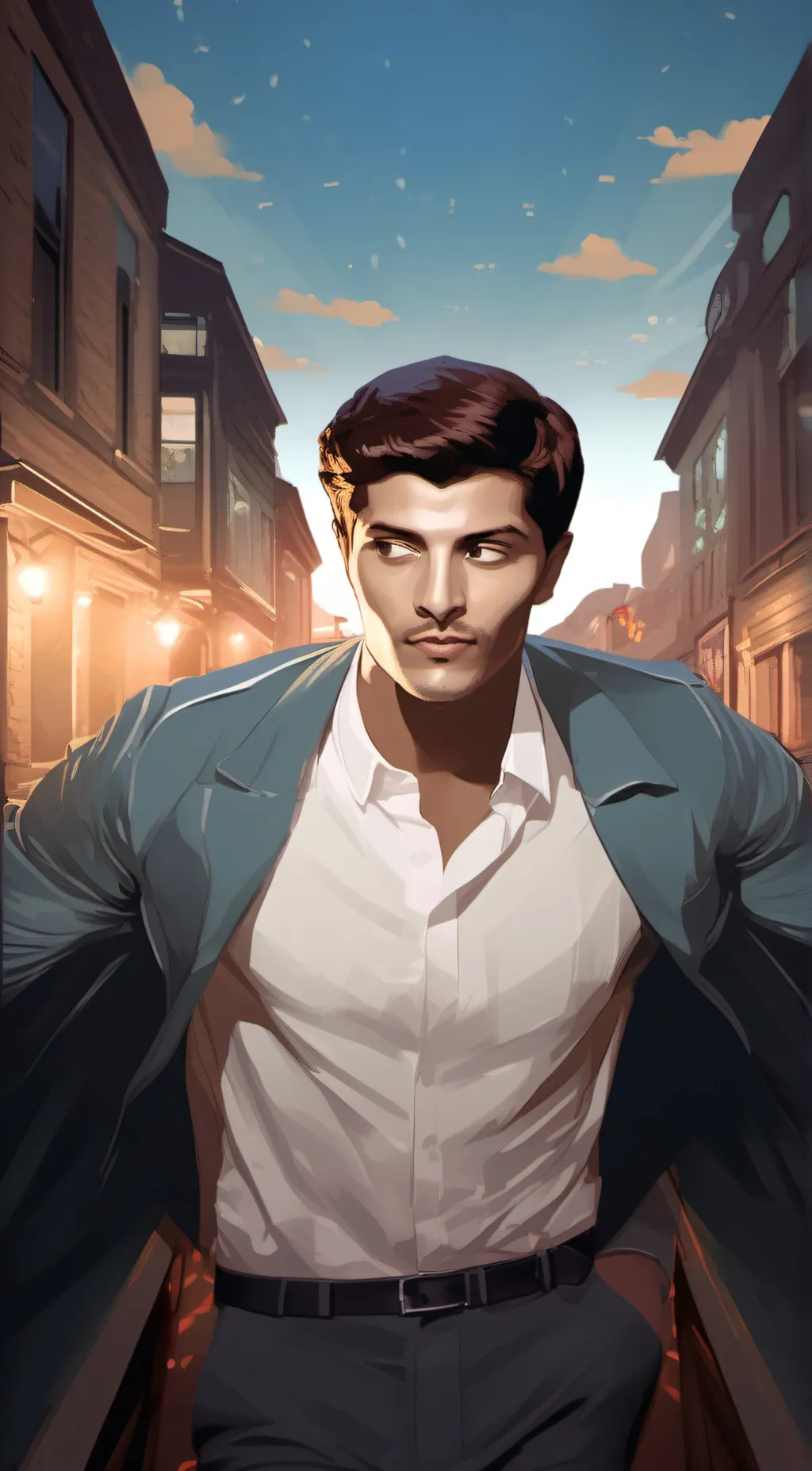 ai character: Paul Anka background