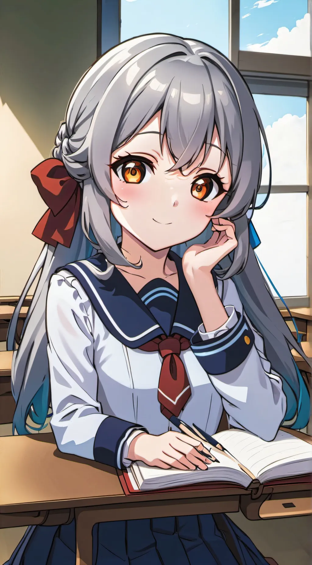 ai character: Mira background