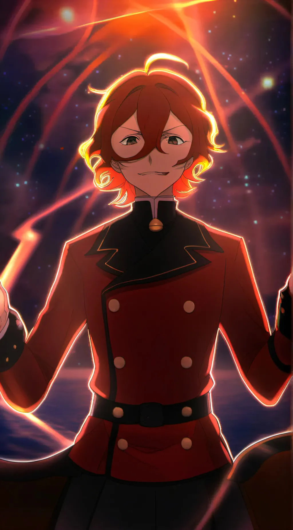 ai character: chuuya nakahara background