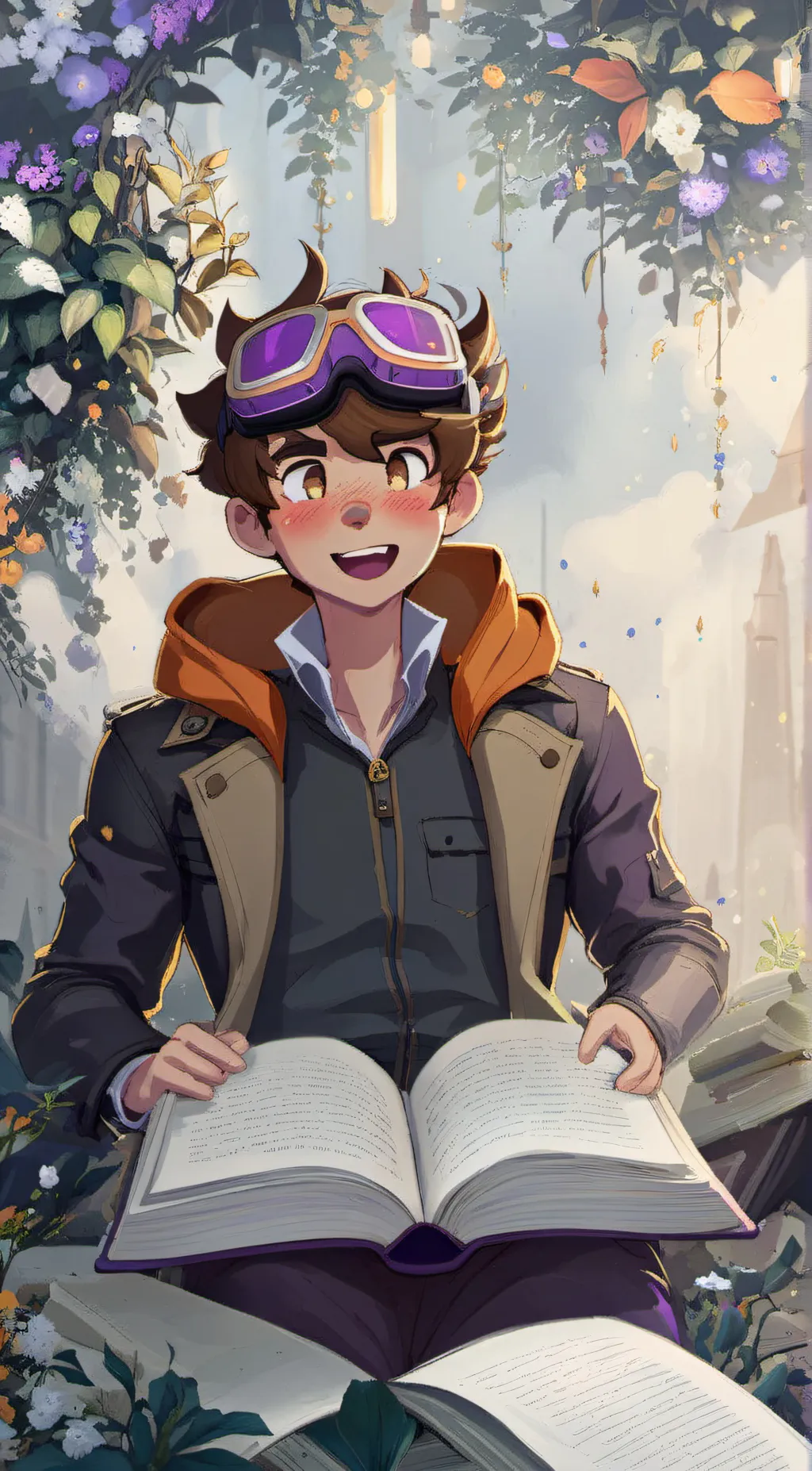 ai character: Karl  background