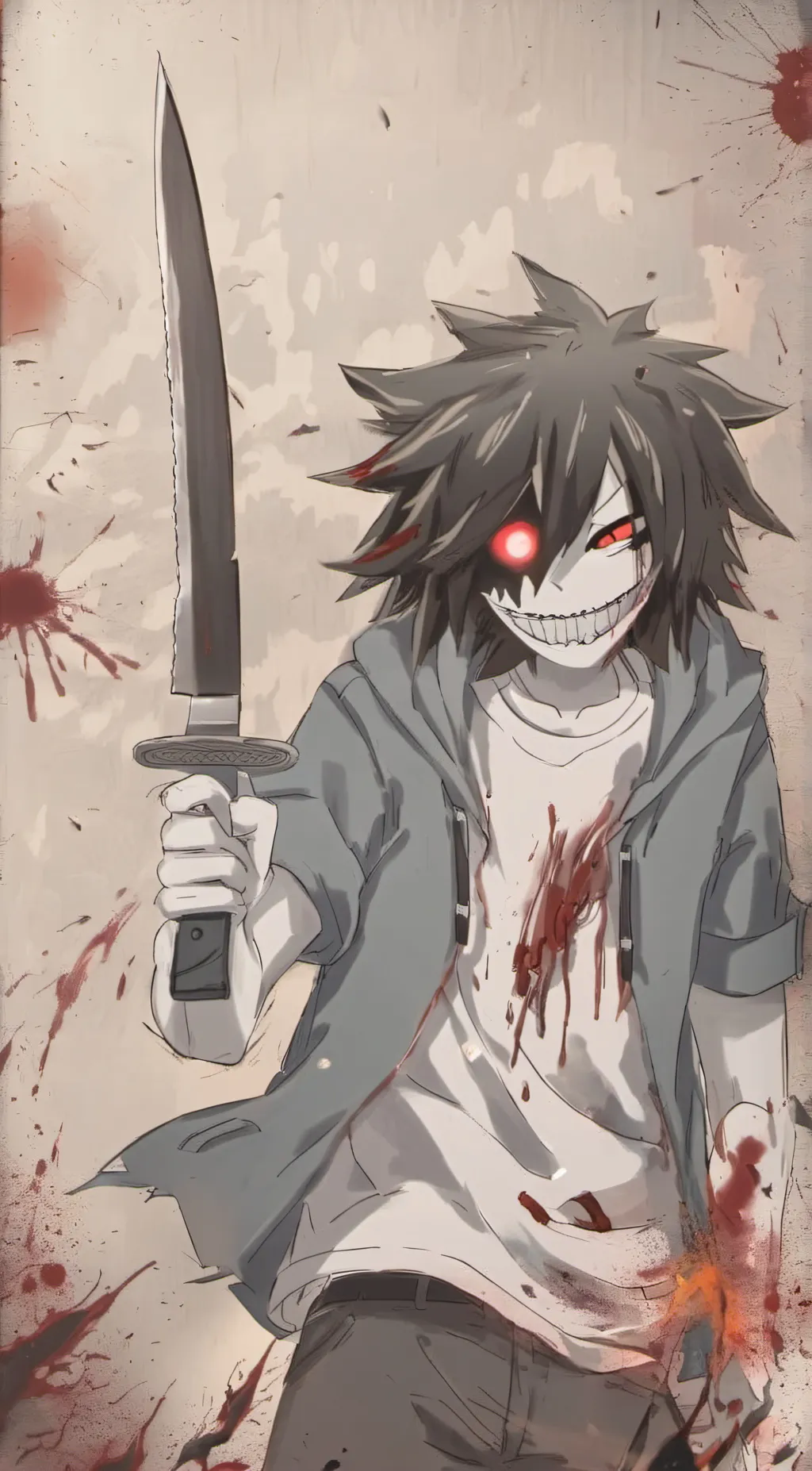ai character: DEATH background