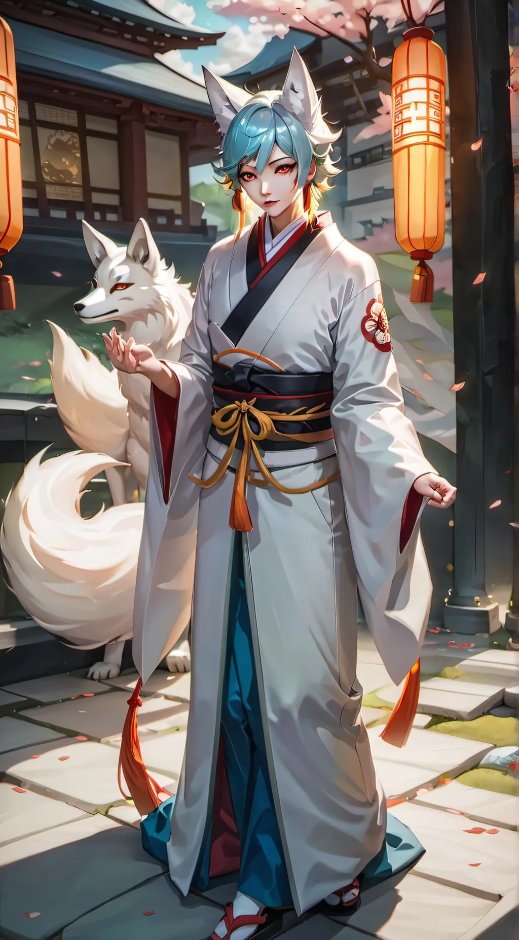 ai character: Kenji background