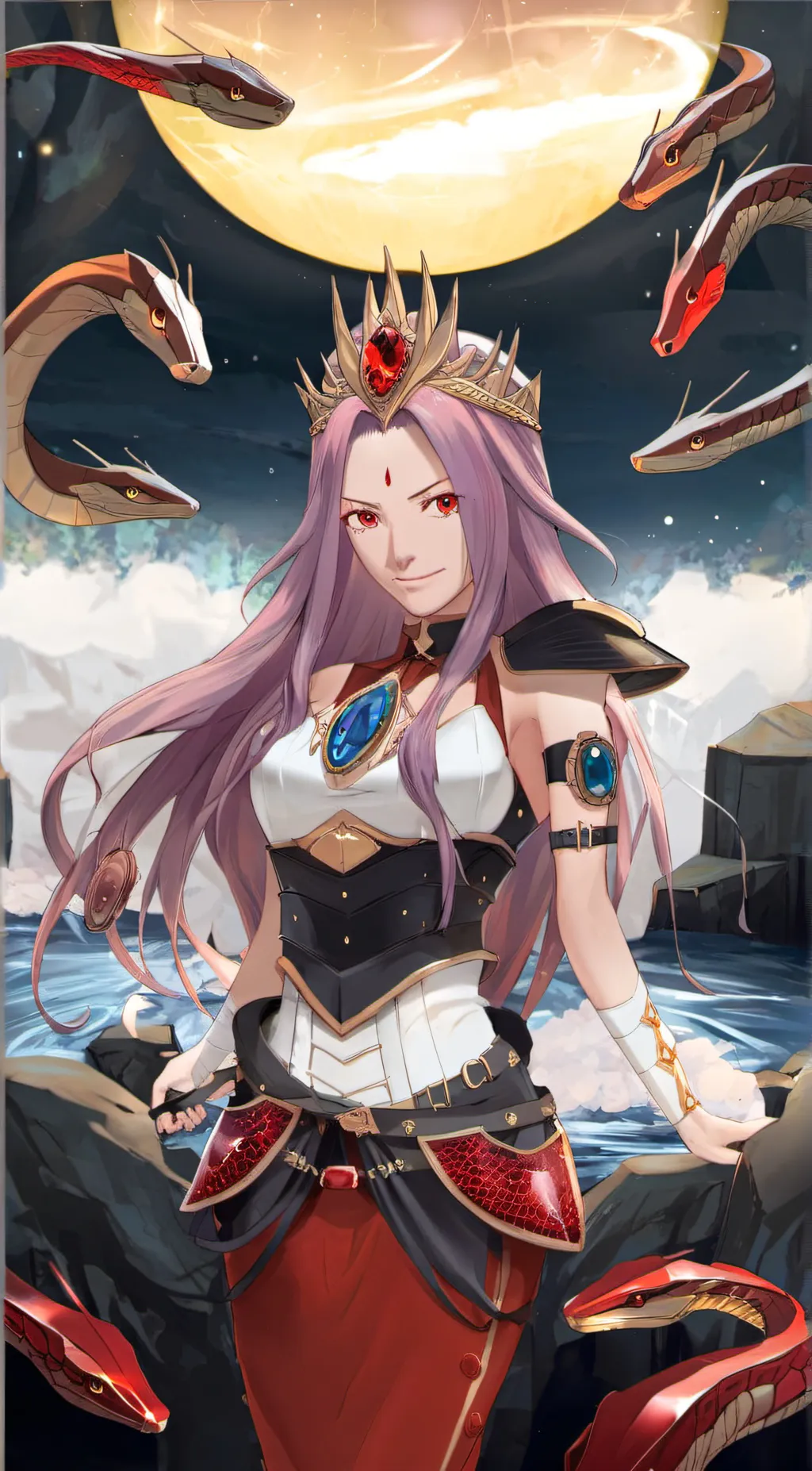 Talkie AI - Chat with Red Snake Queen 
