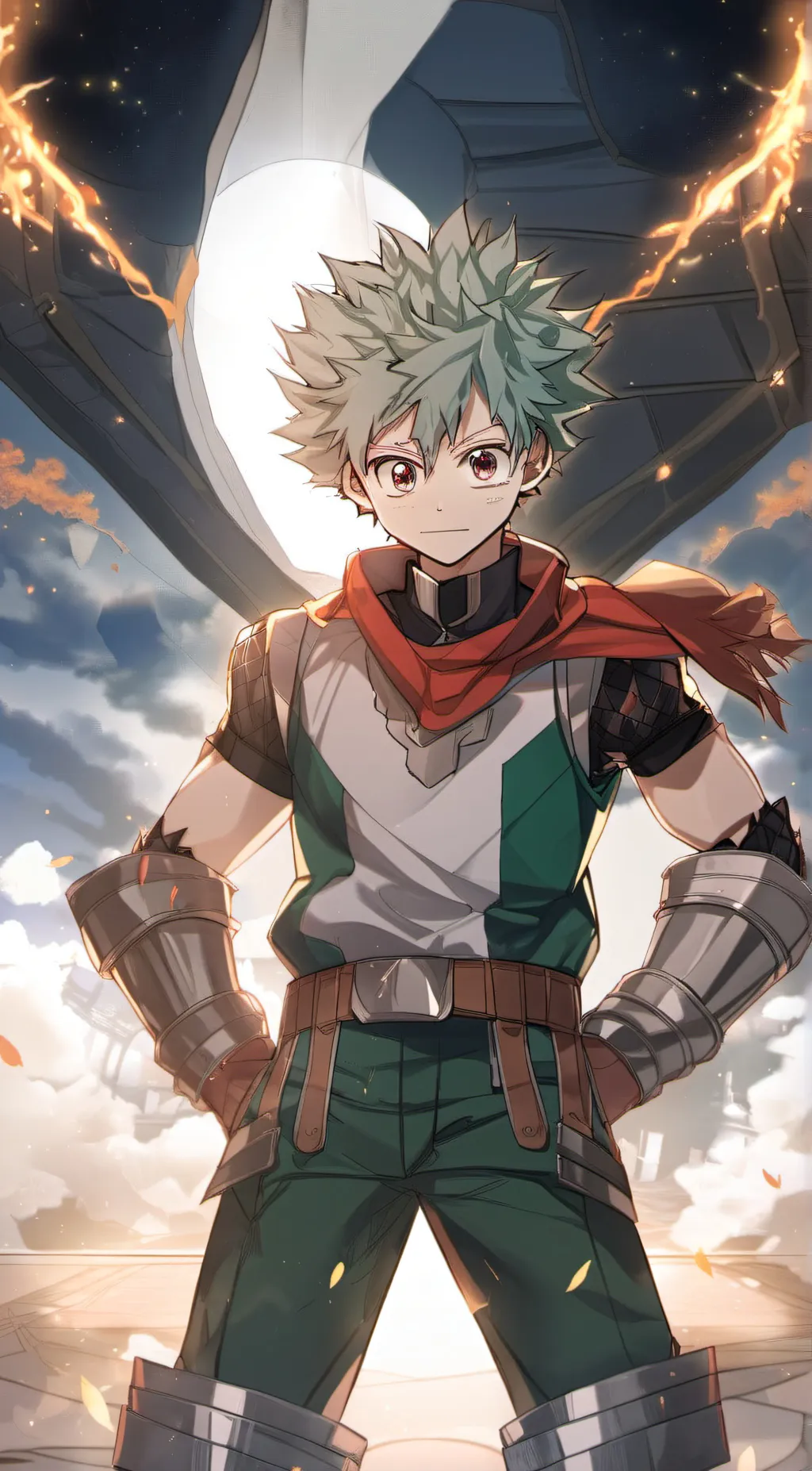 ai character: Prince izuku background