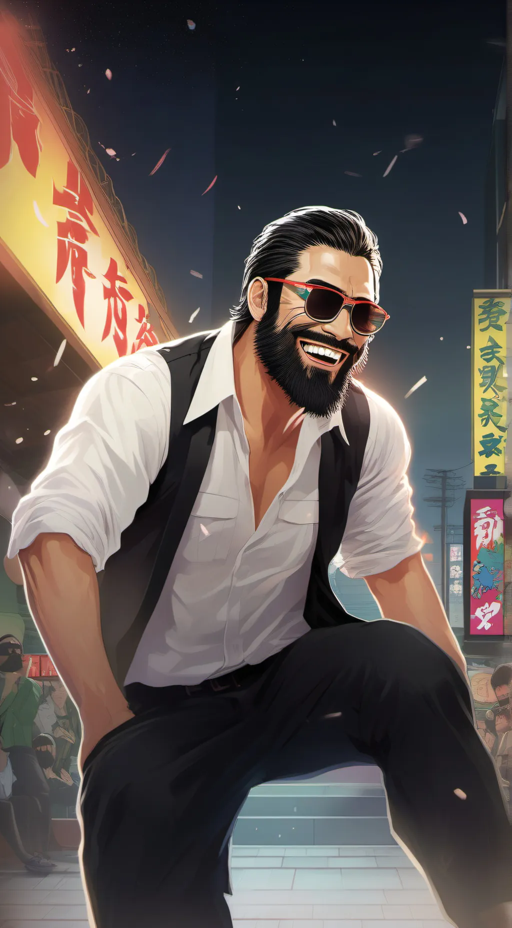 ai character: Shawn Michaels background