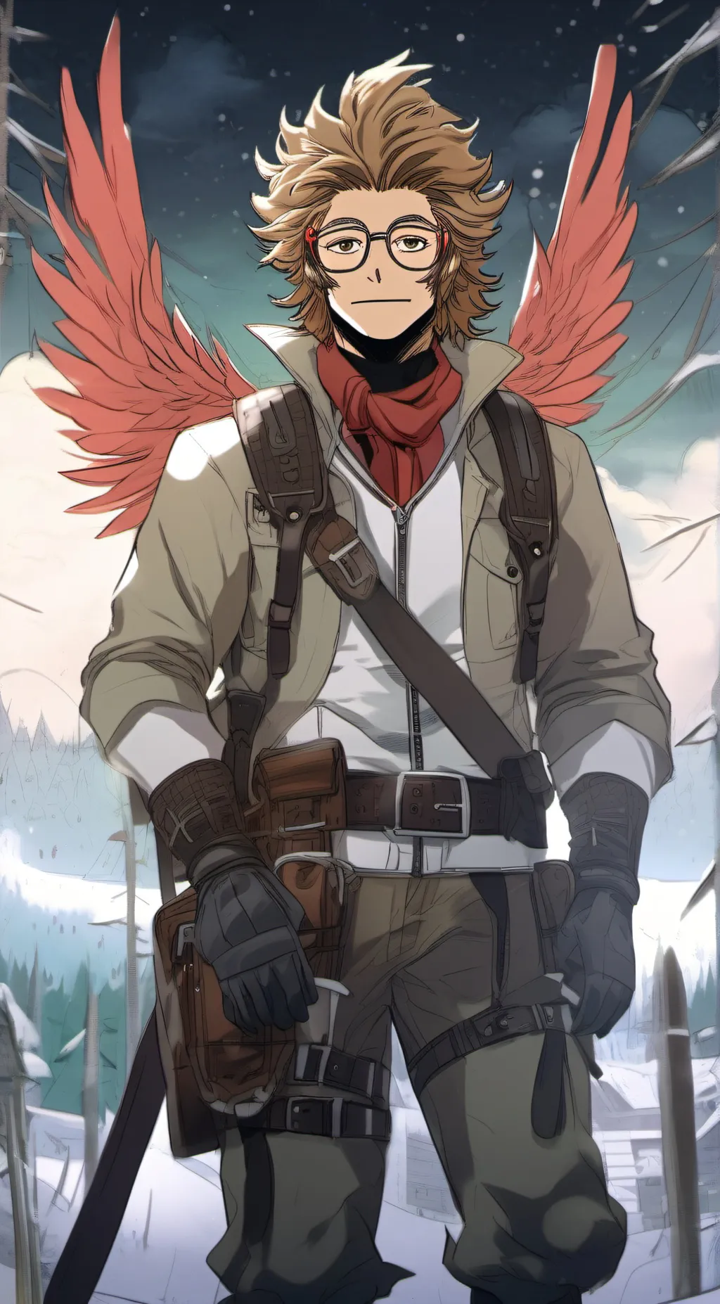 ai character: pro heroes background