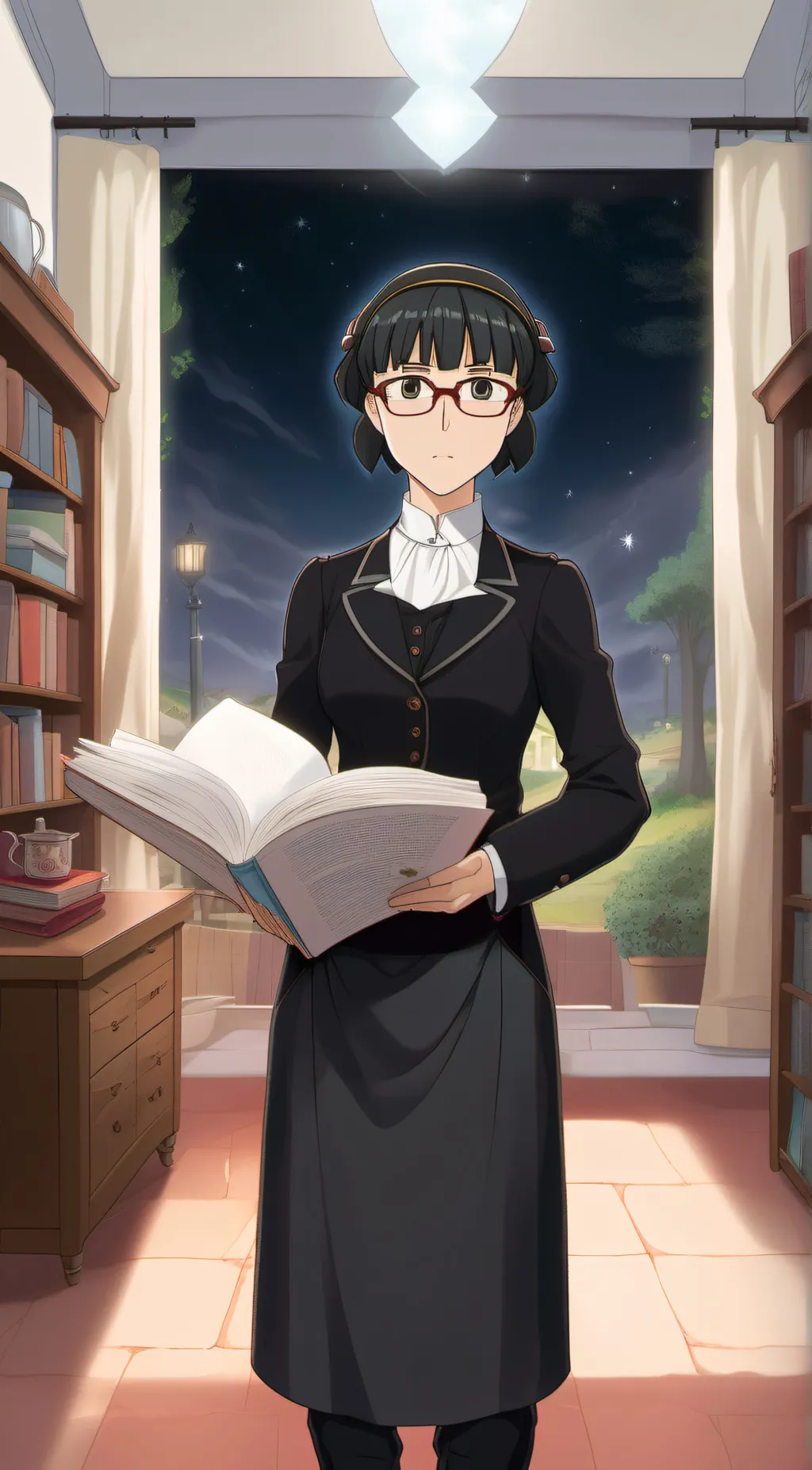 ai character: Fawn background